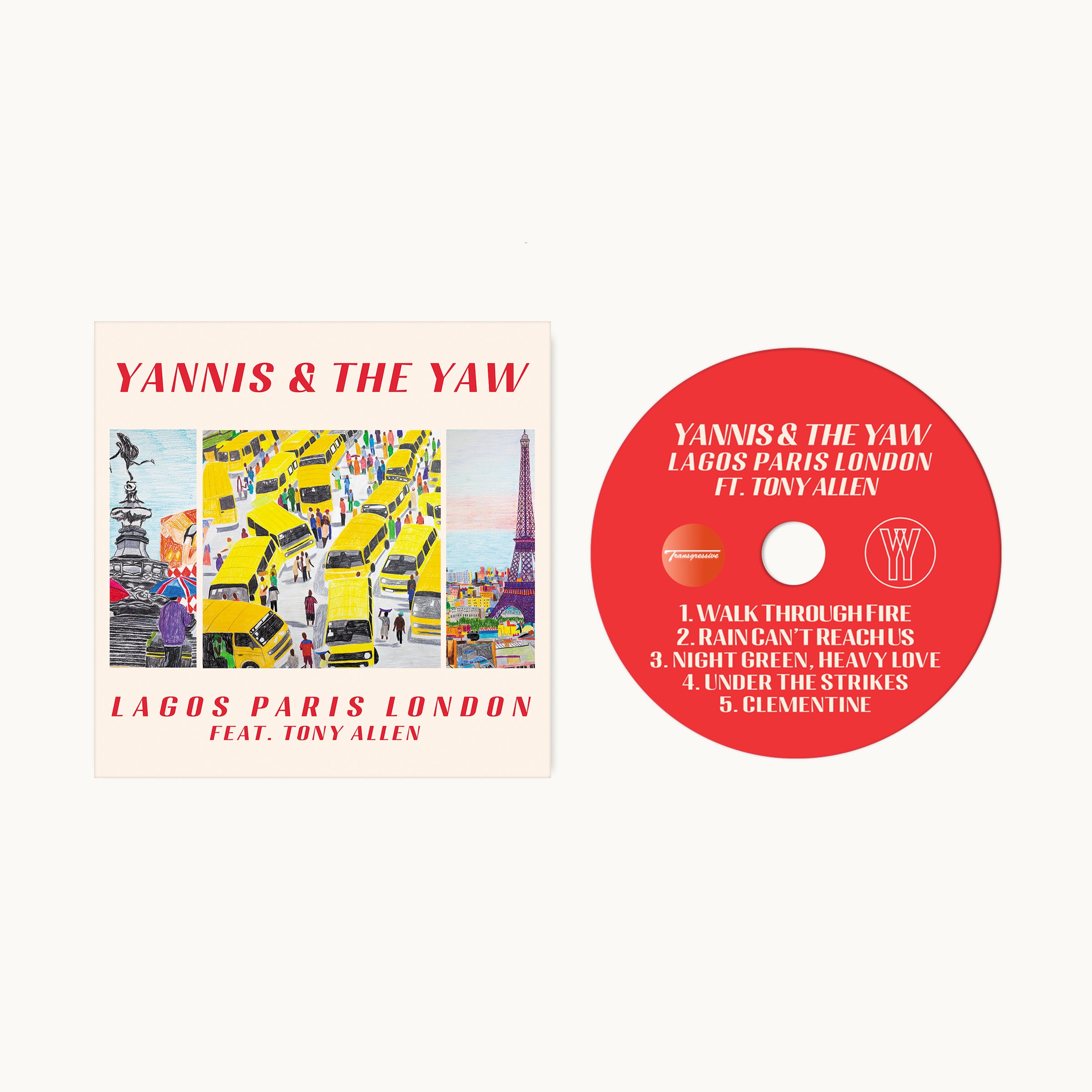 Yannis & The Yaw - Lagos Paris London: CD