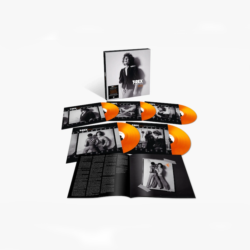 T. Rex - Whatever Happened To The Teenage Dream? (1973):  Limited Edition Orange Vinyl 5LP Box Set