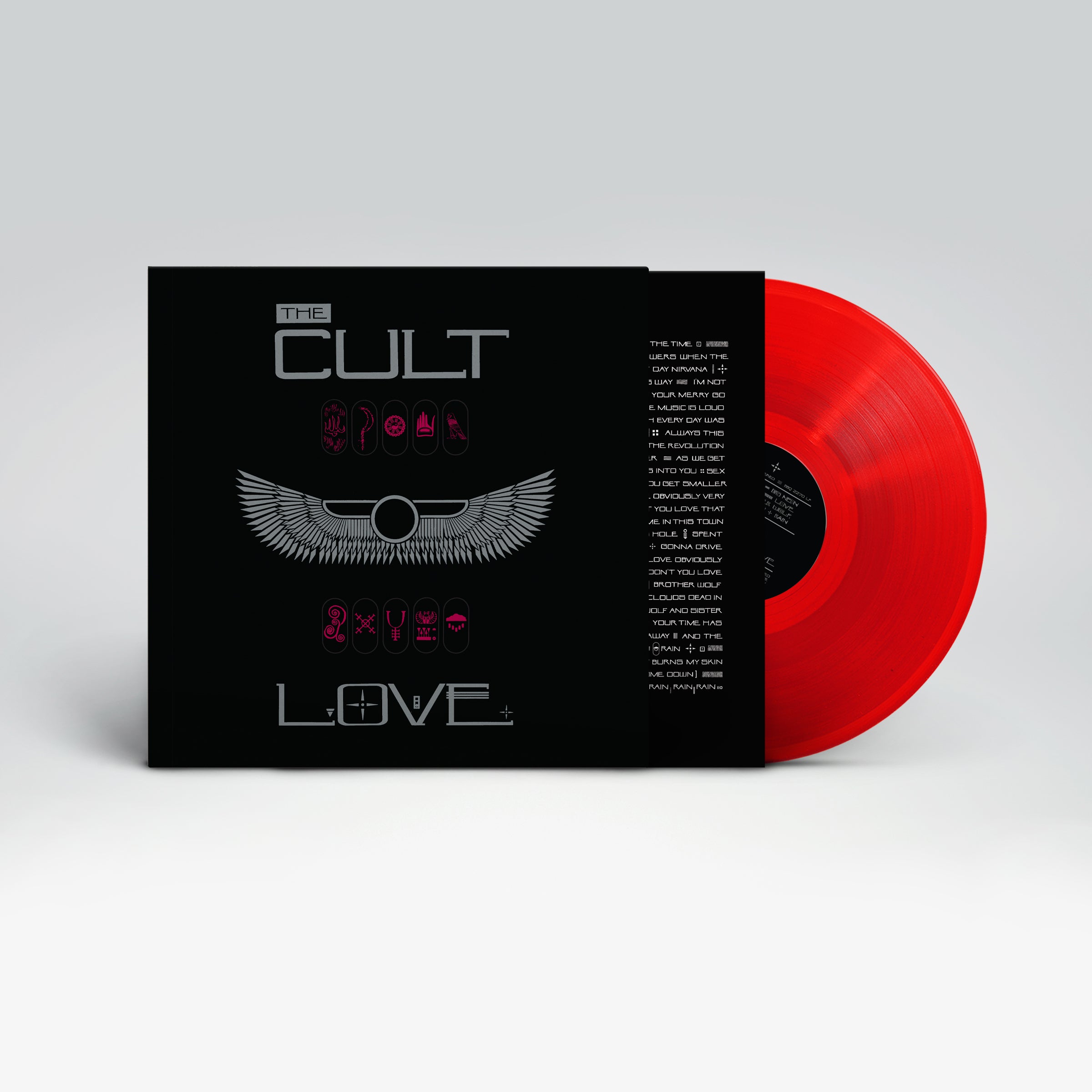 The Cult - Love: Limited Edition Red Vinyl LP