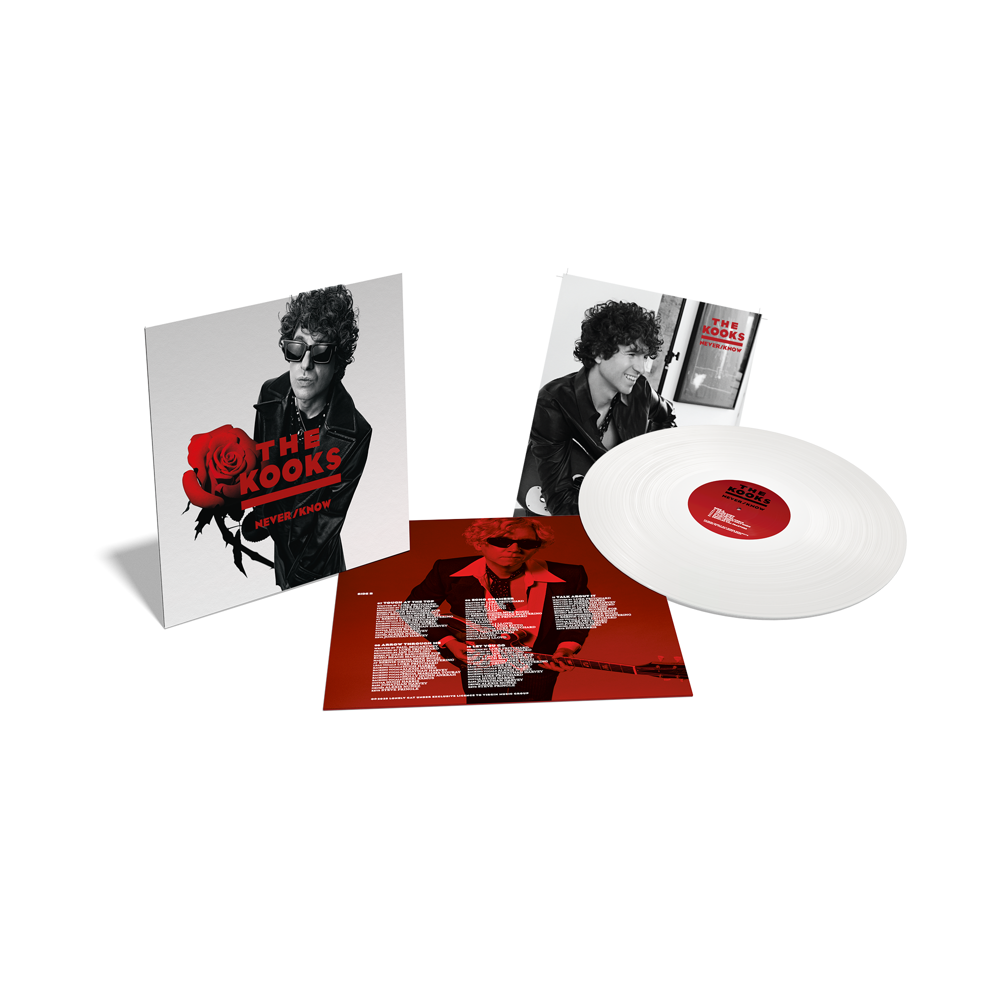 Never/Know: Limited White Vinyl LP & Exclusive Signed Print