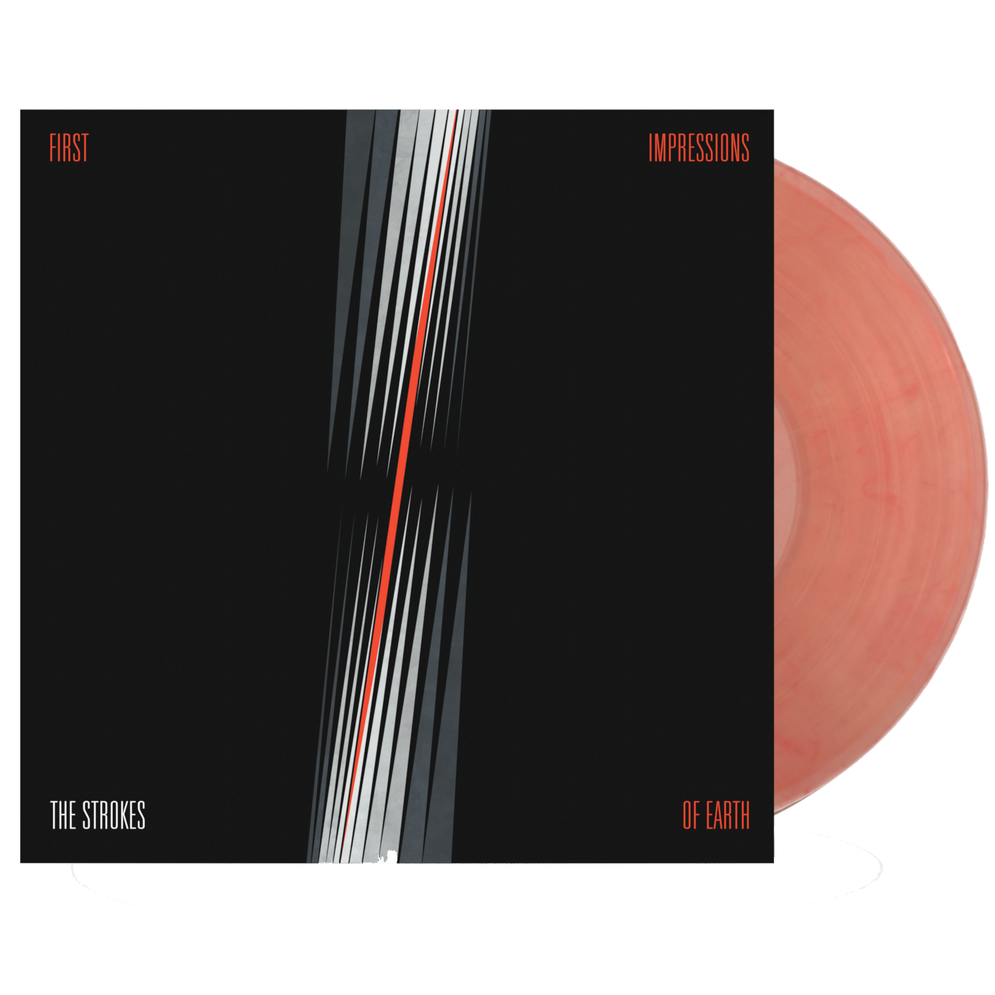 The Strokes - First Impressions of Earth: Limited Edition Hazy Red LP