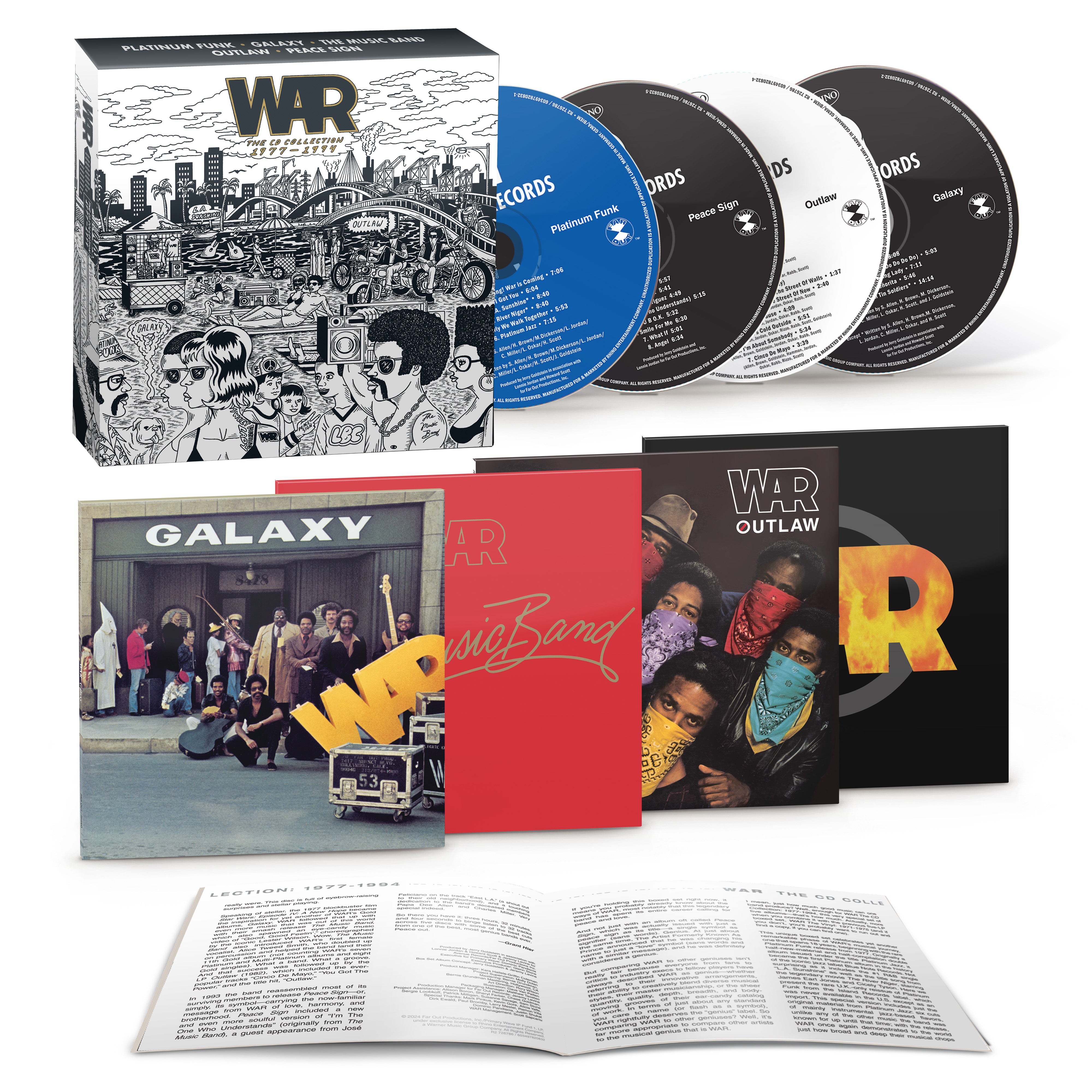 WAR - The Collection 1977-1994: 5CD - Recordstore