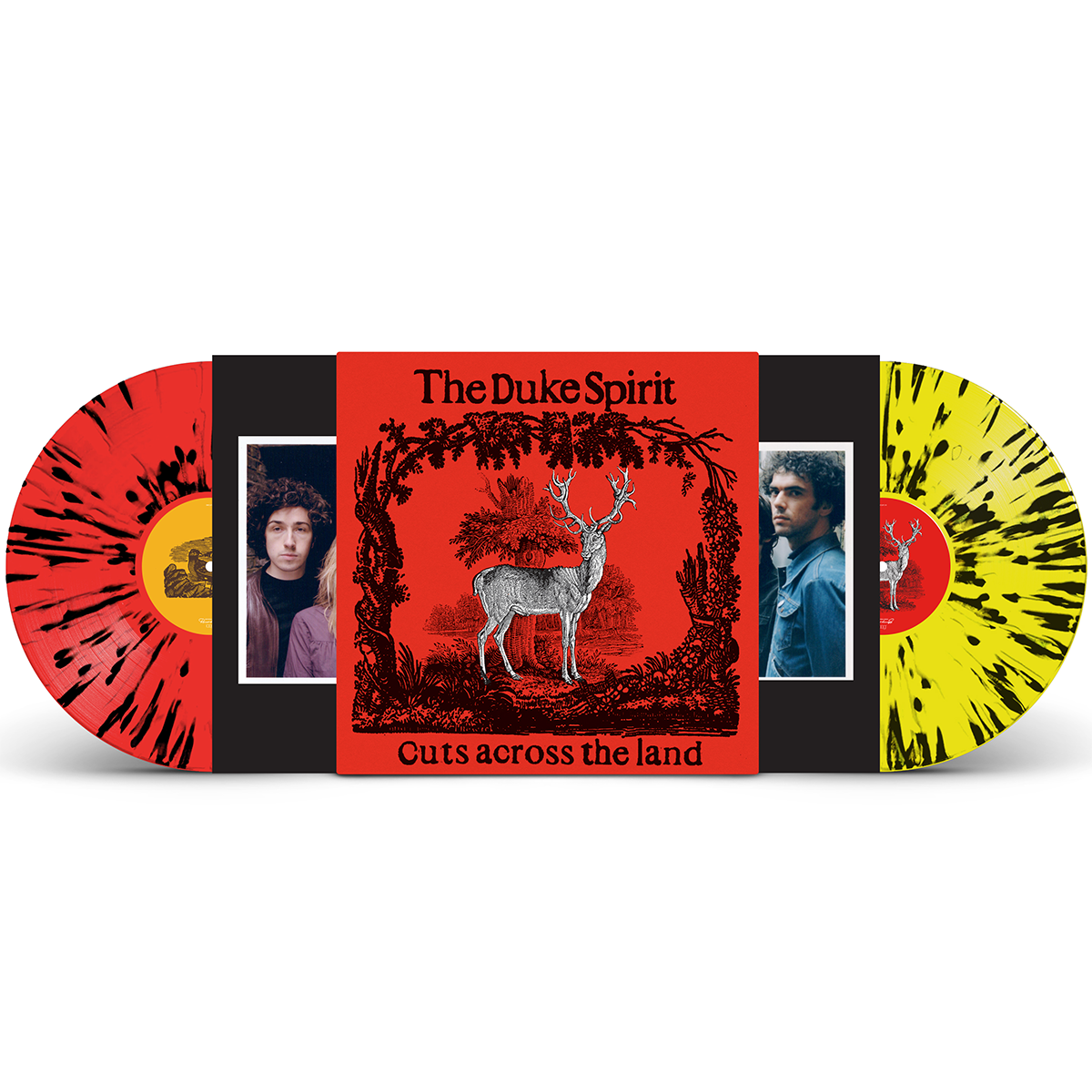 The Duke Spirit - Cuts Across The Land (Deluxe): Limited Red & Yellow Splatter Vinyl 2LP