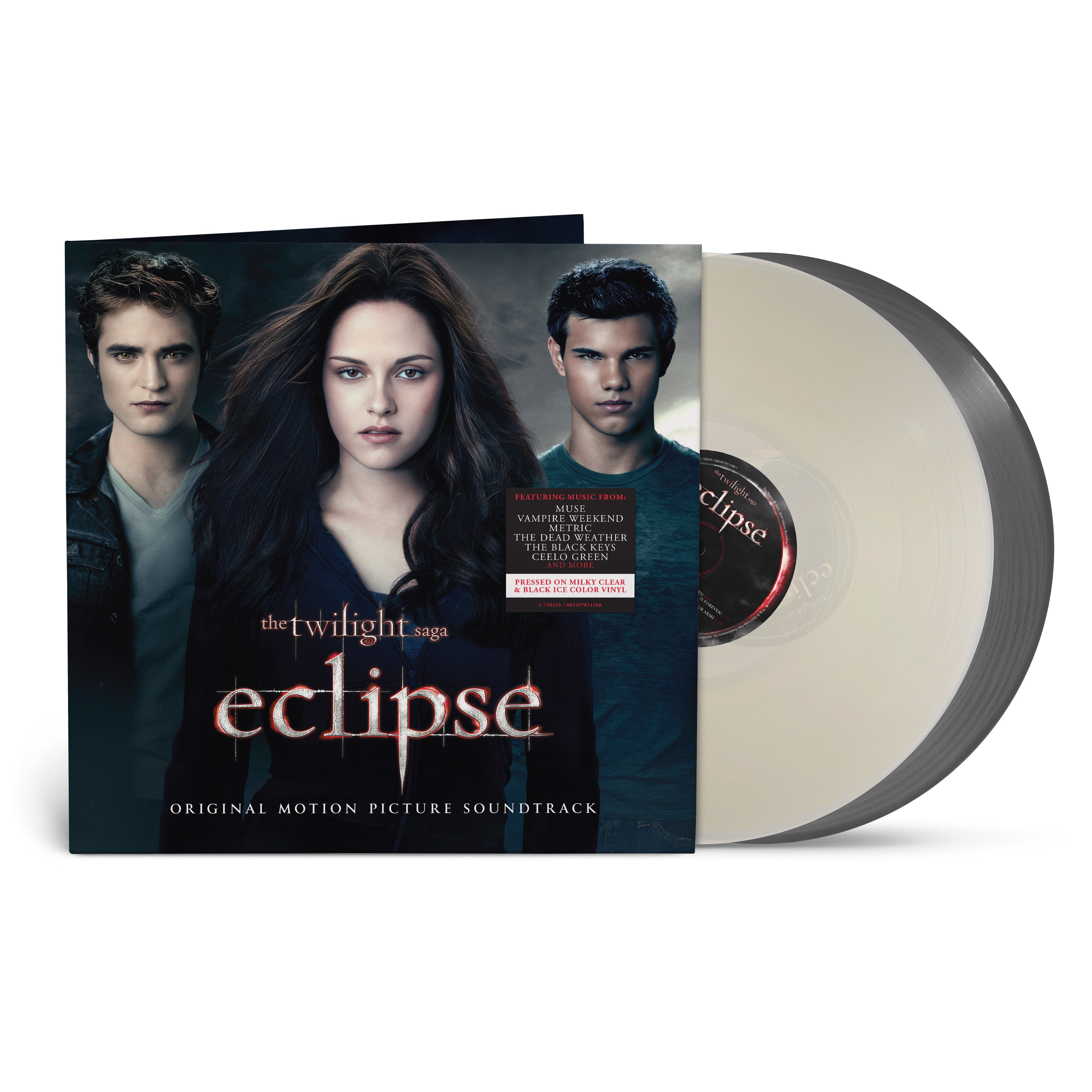 Various Artists - The Twilight Saga - Eclipse: Milky Clear & Black Ice Vinyl 2LP