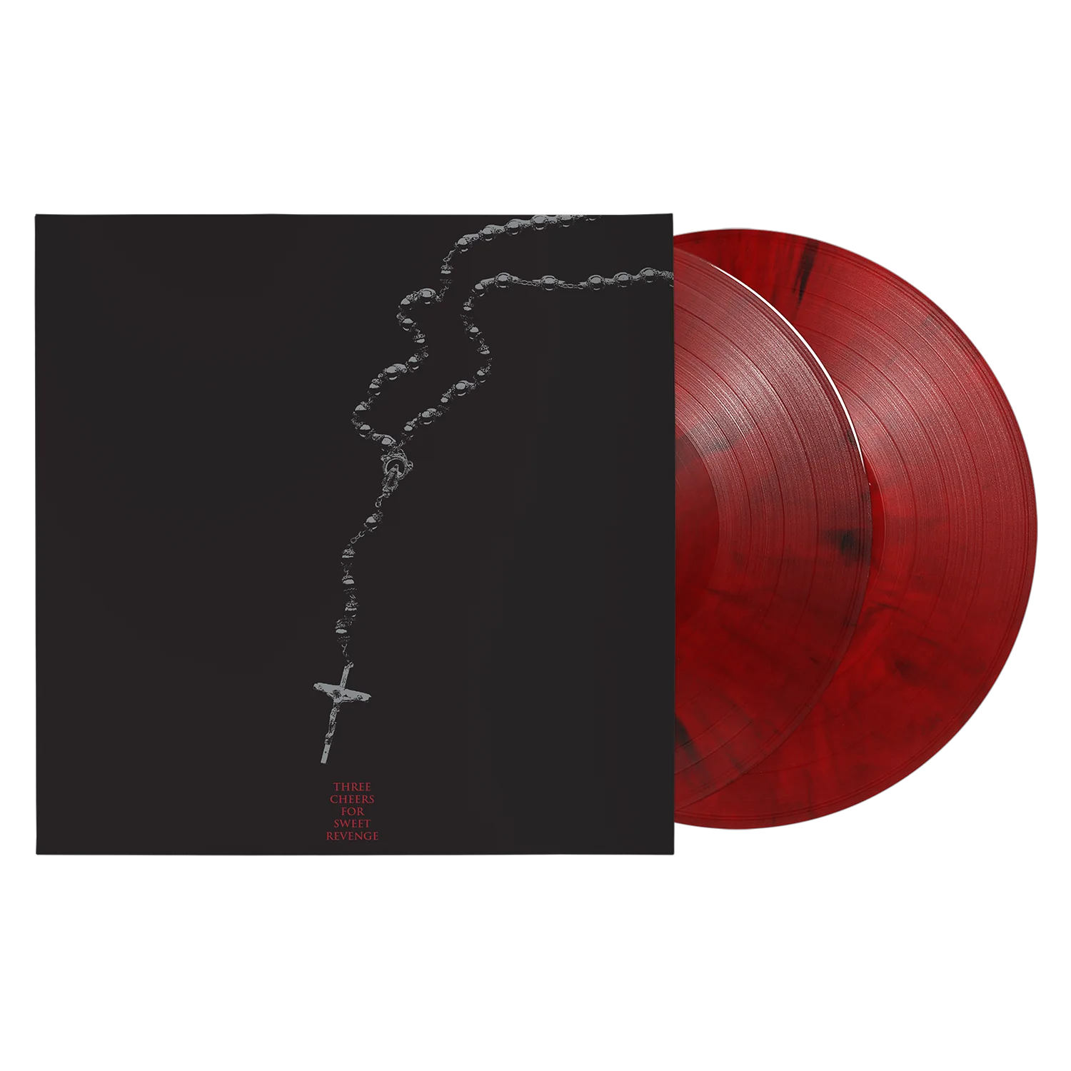 My Chemical Romance - Three Cheers For Sweet Revenge (Deluxe Edition): Red & Black Marble Vinyl 2LP