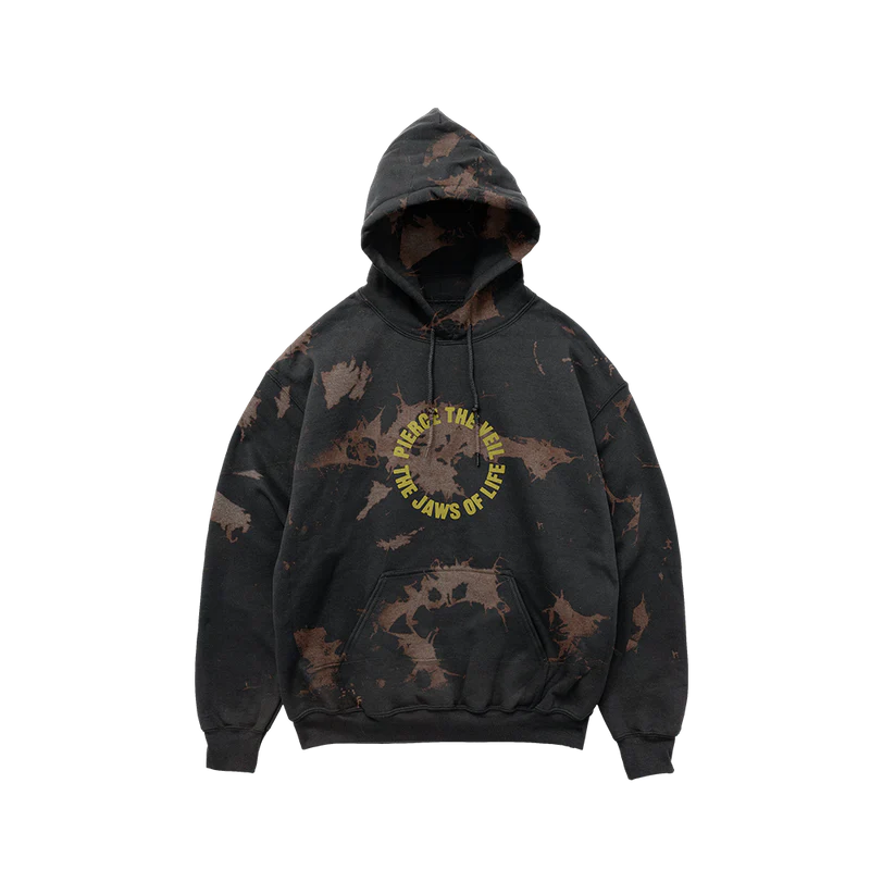 Pierce The Veil Tie Dye Circle Jaws Hoodie Recordstore