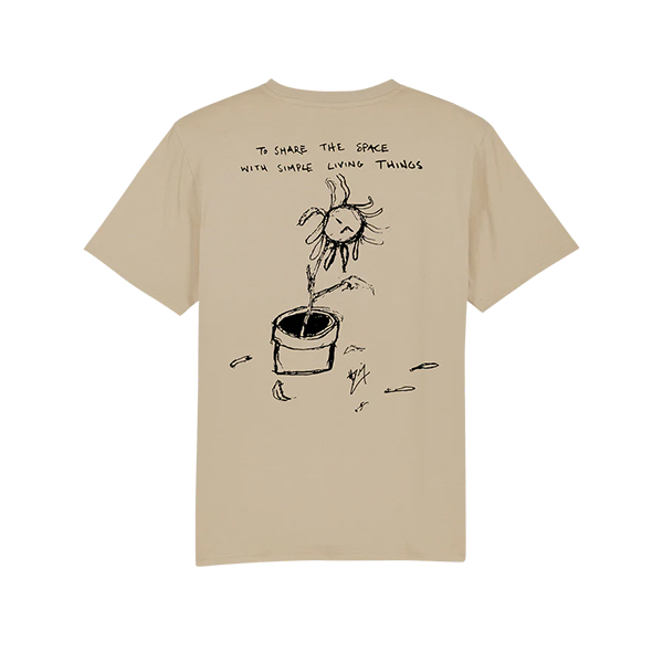 Hozier - Simple Living Things Clay Back Print T-Shirt.