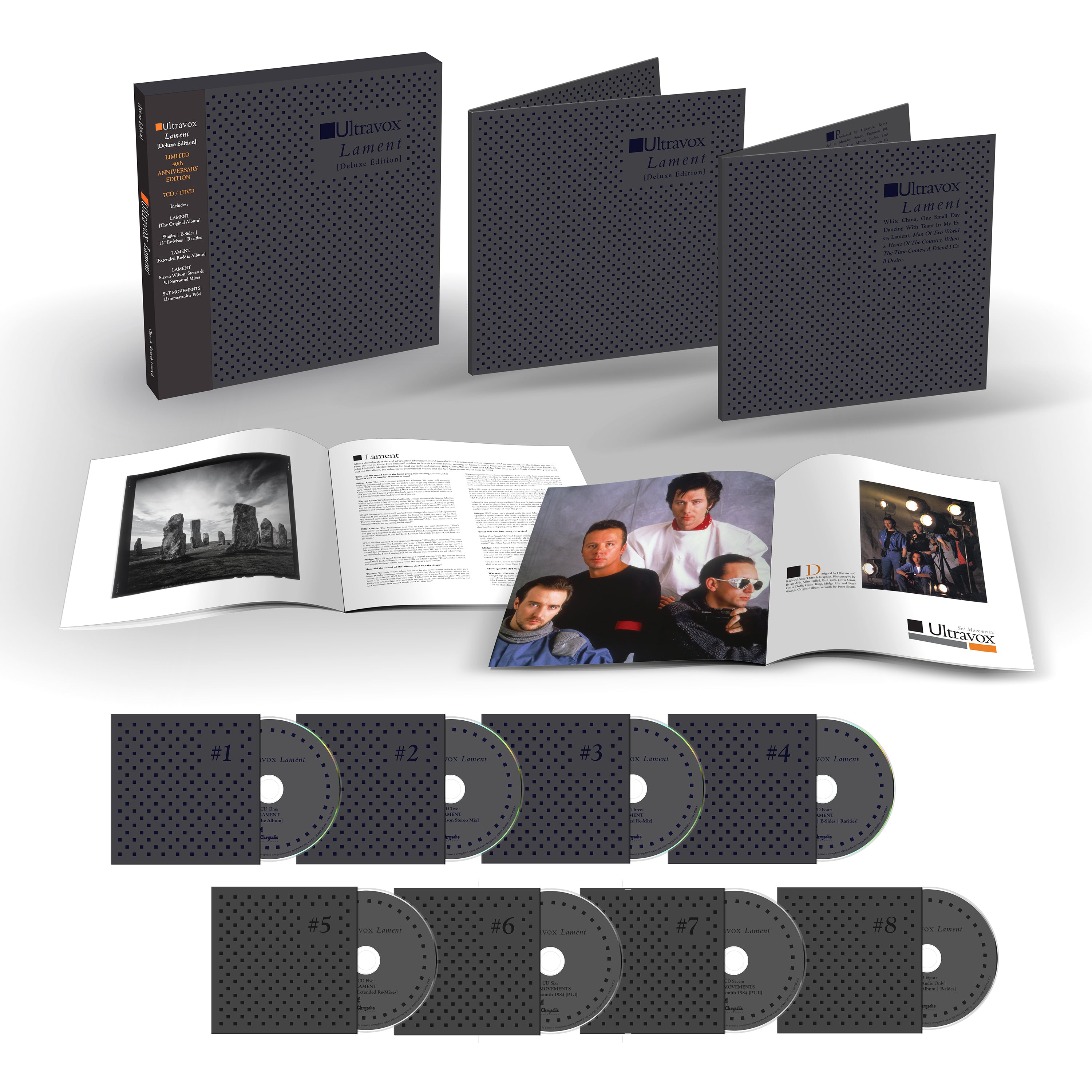 Ultravox - Lament (40th Anniversary Deluxe Edition): Limited 7CD + DVD Box Set