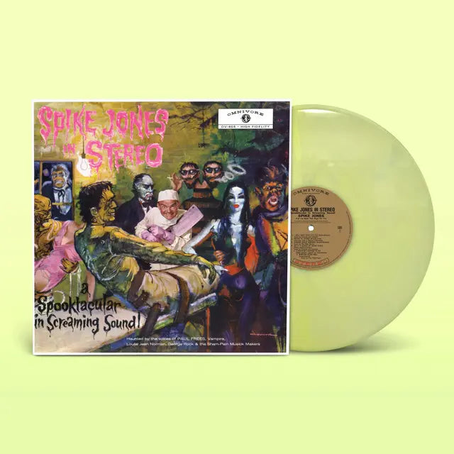 Spike Jones - Spike Jones In Stereo: A Spooktacular In Screaming Sound! Slime Green Vinyl LP