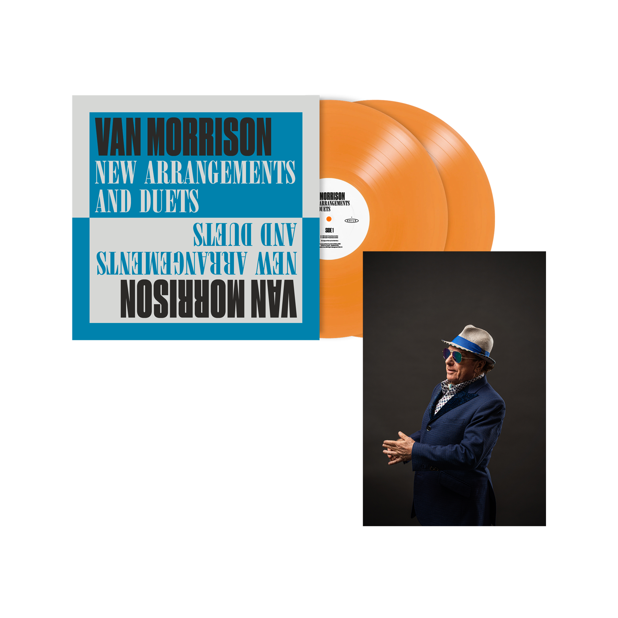 New Arrangements And Duets Limited Orange Vinyl 2LP + Signed