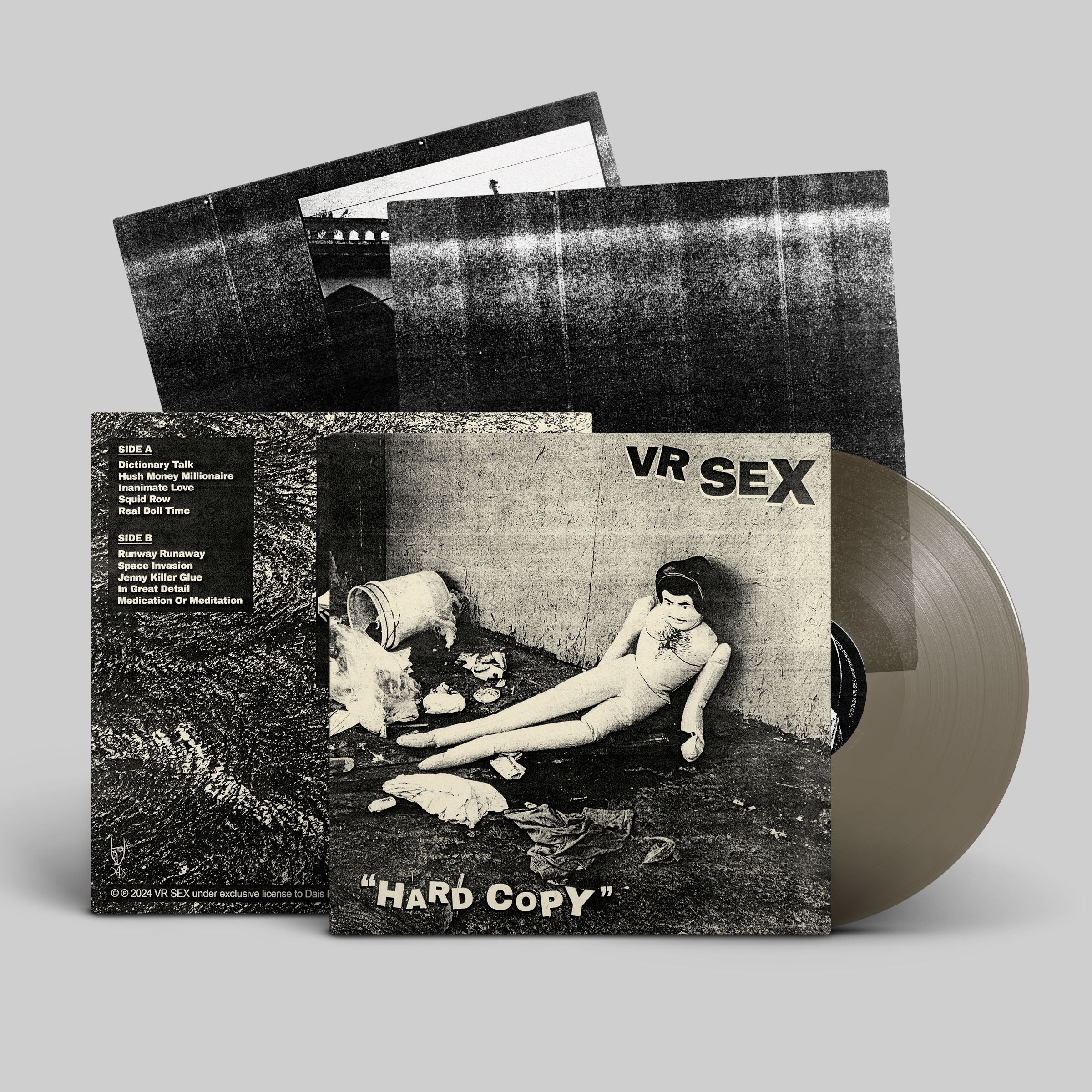 VR Sex - Hard Copy: Limited 'Black Ice' Vinyl LP - Recordstore