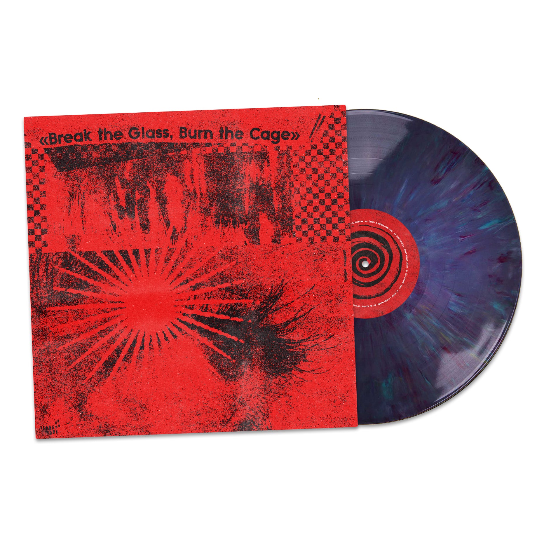Various Artists - Break The Glass, Burn The Cage (The Sound of Indie Punk Rock): Limited Edition Recycled Vinyl LP