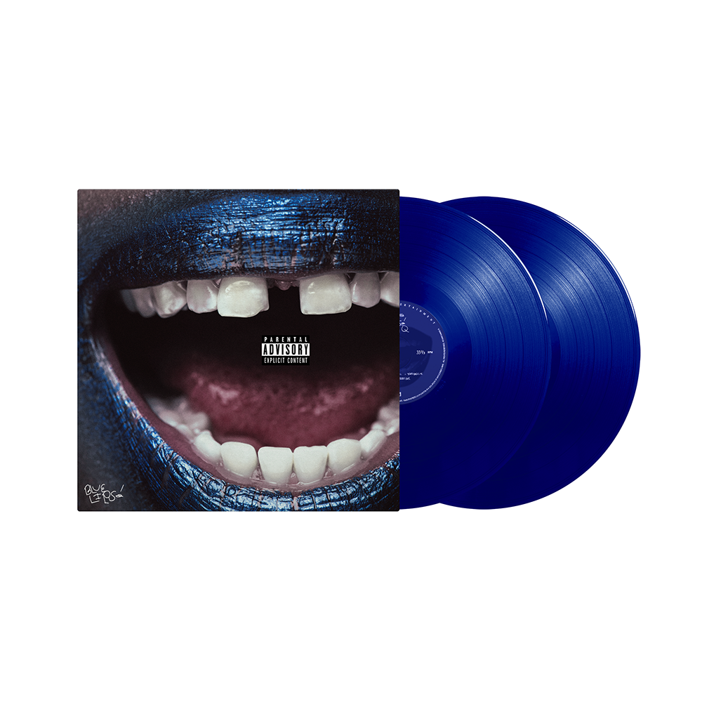 ScHoolboy Q - BLUE LIPS: Transparent Blue Vinyl 2LP