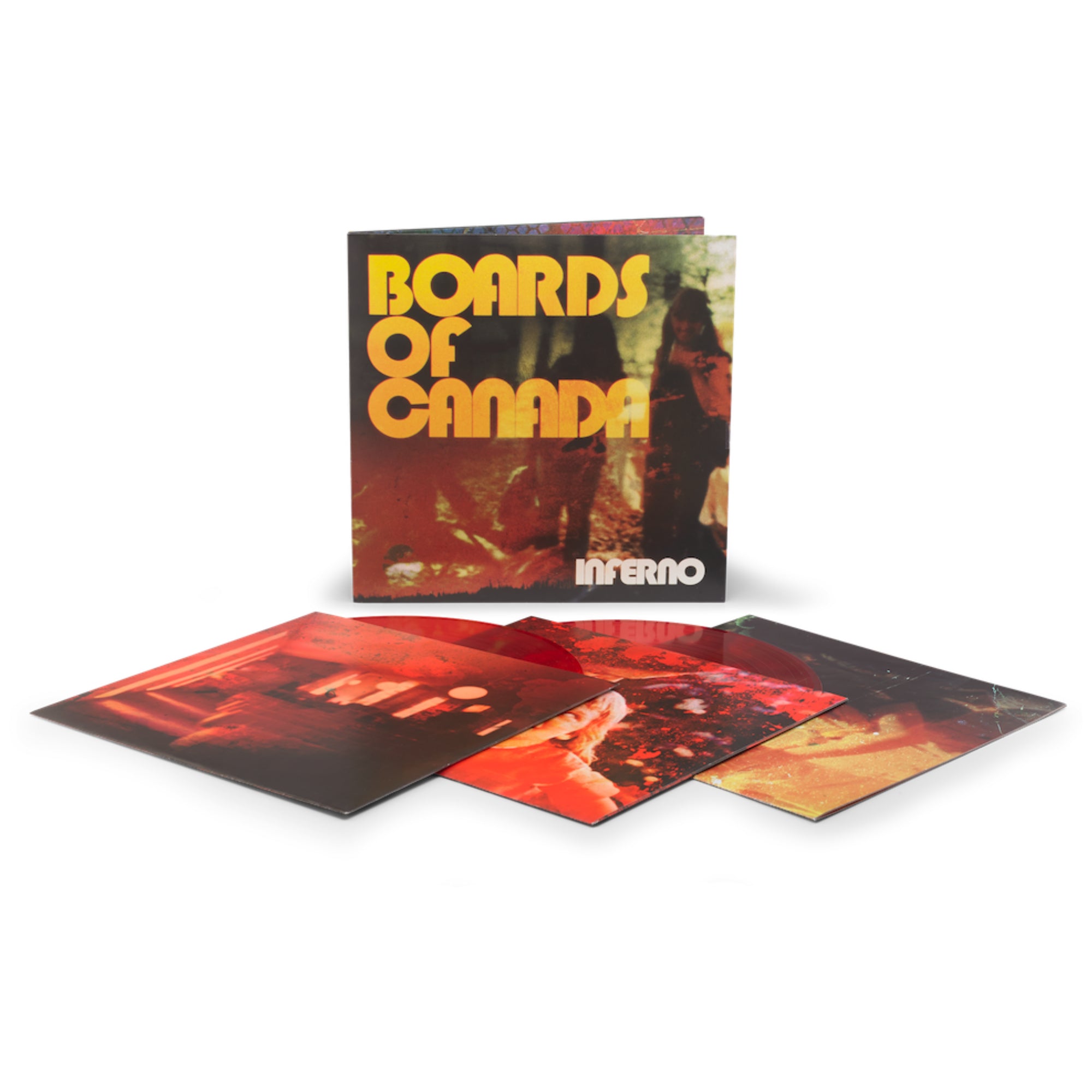 Boards of Canada - Inferno: Transparent Red Vinyl 2LP - Recordstore