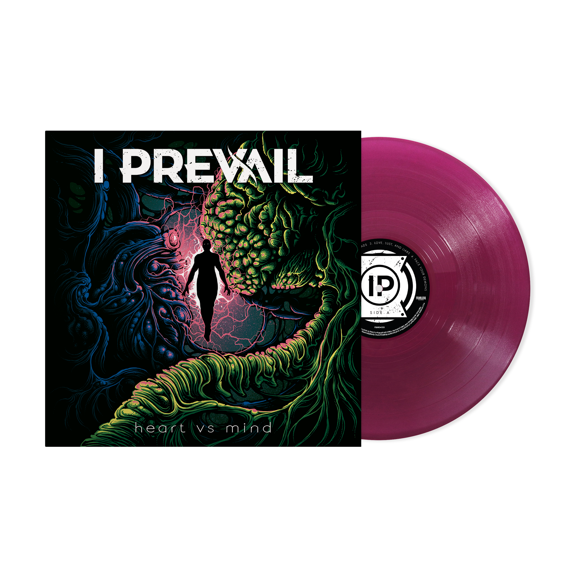 Heart Vs. Mind (10 Year Anniversary Edition): Translucent Grape Vinyl LP & True Power Signed Print