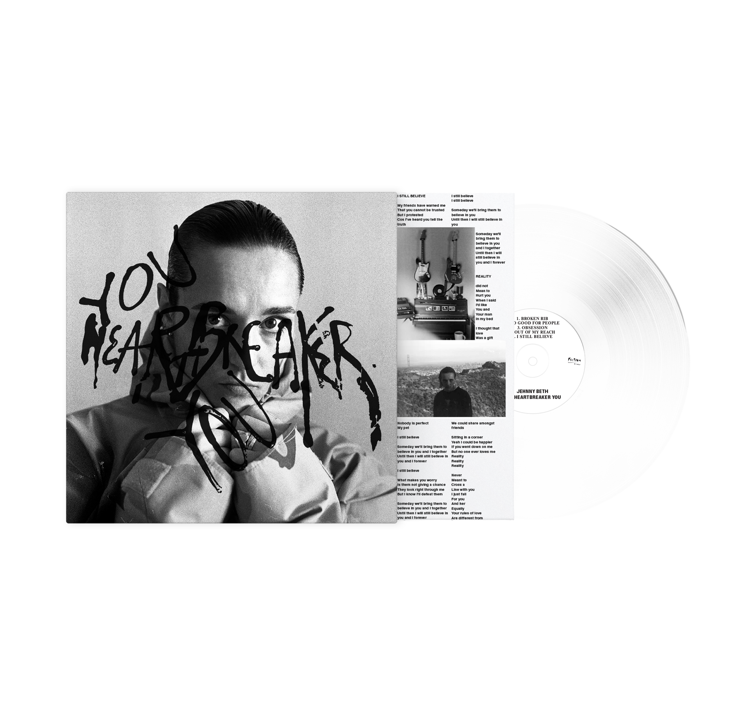 Jehnny Beth - You Heartbreaker, You: Limited White Vinyl LP