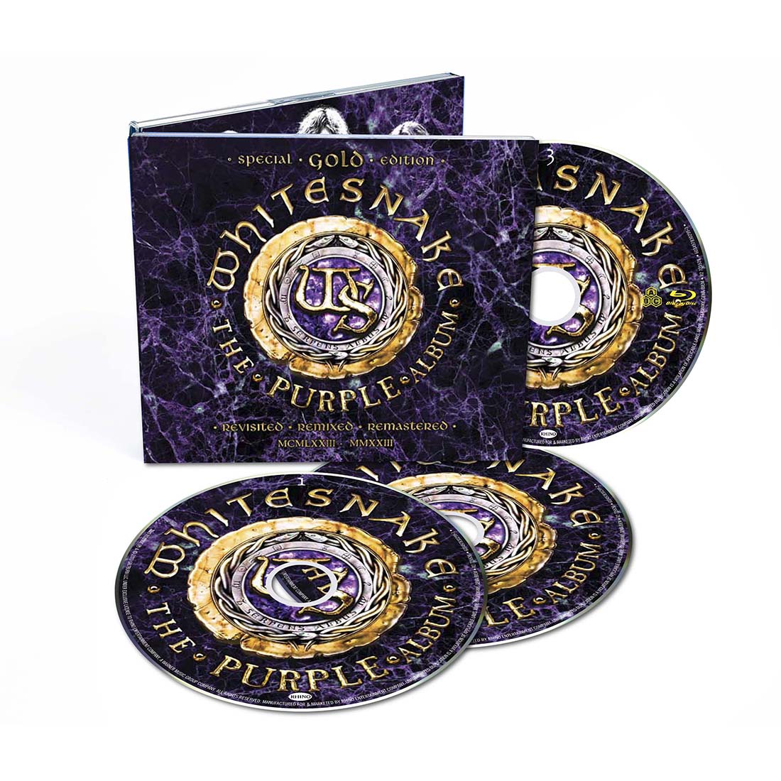 Whitesnake - The Purple Album - Special Gold Edition: 2CD + BluRay