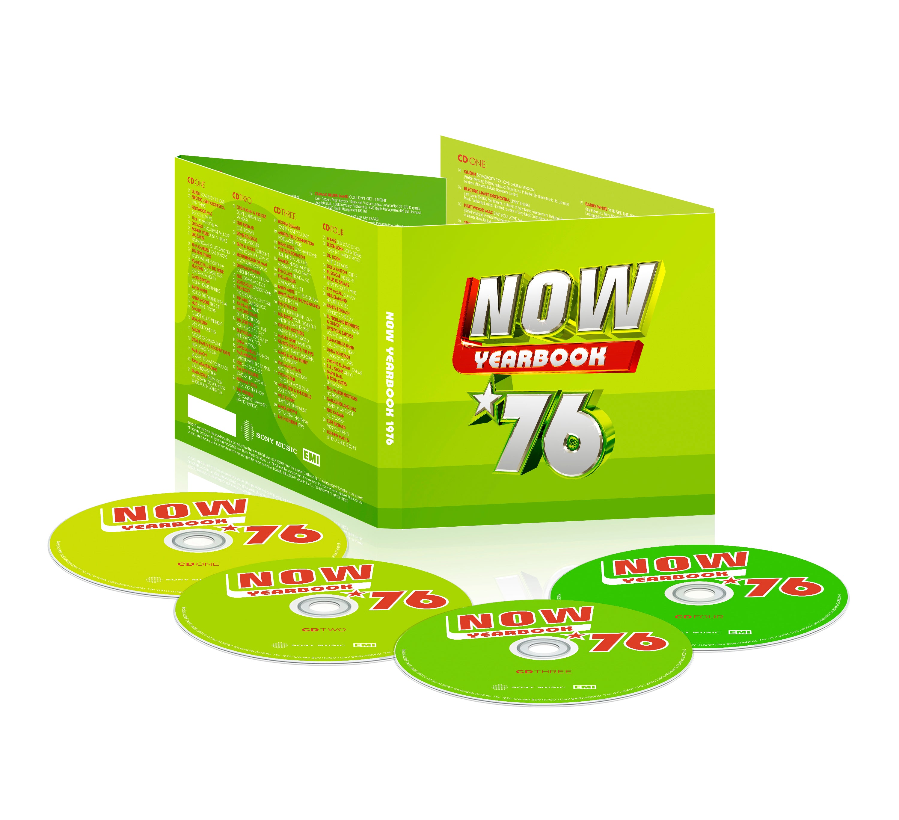 Various Artists - NOW - Yearbook 1976 (4CD) - Recordstore