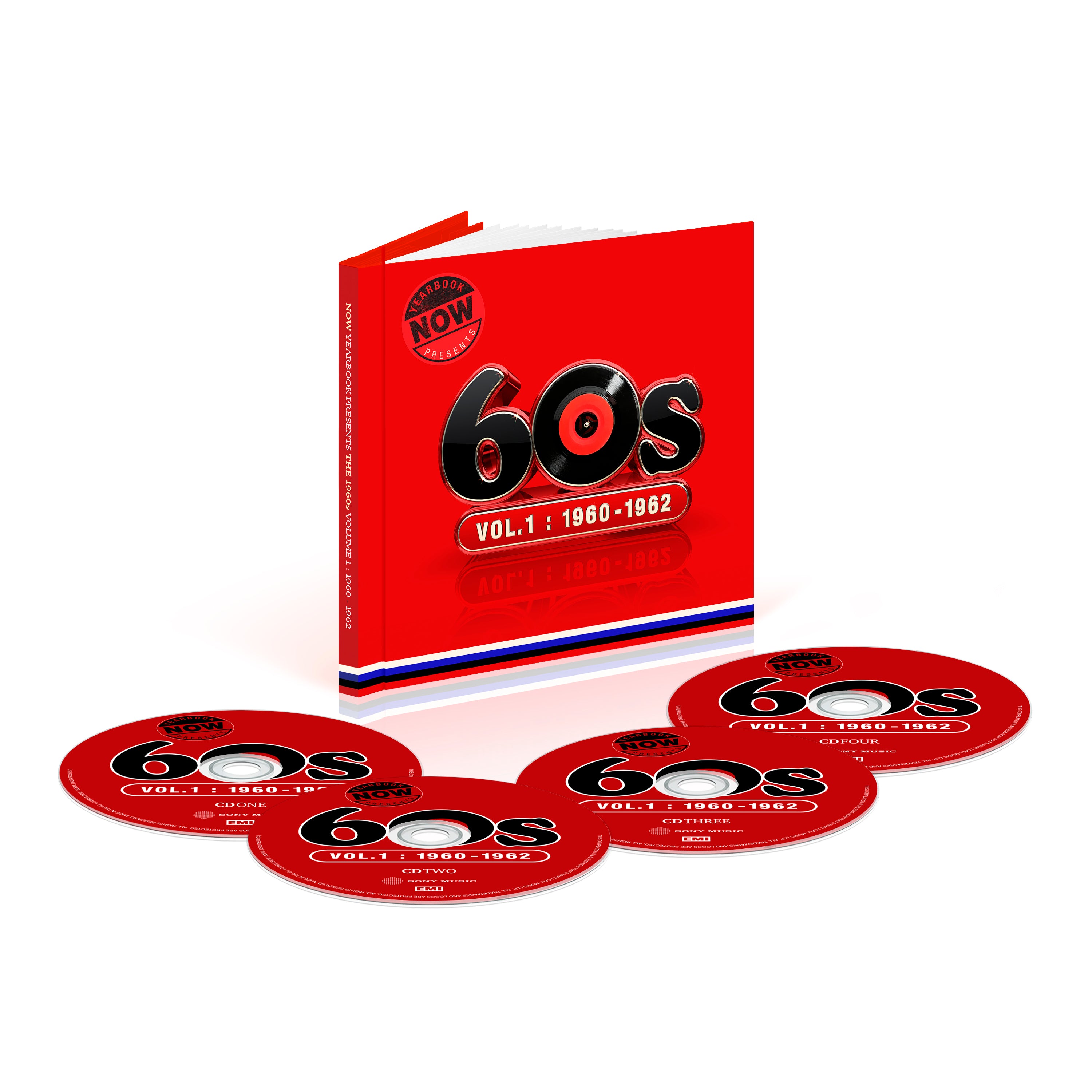 Various Artists - NOW Yearbook Presents - The 60s - Volume 1: 1960-1962 (Special Edition 4CD)