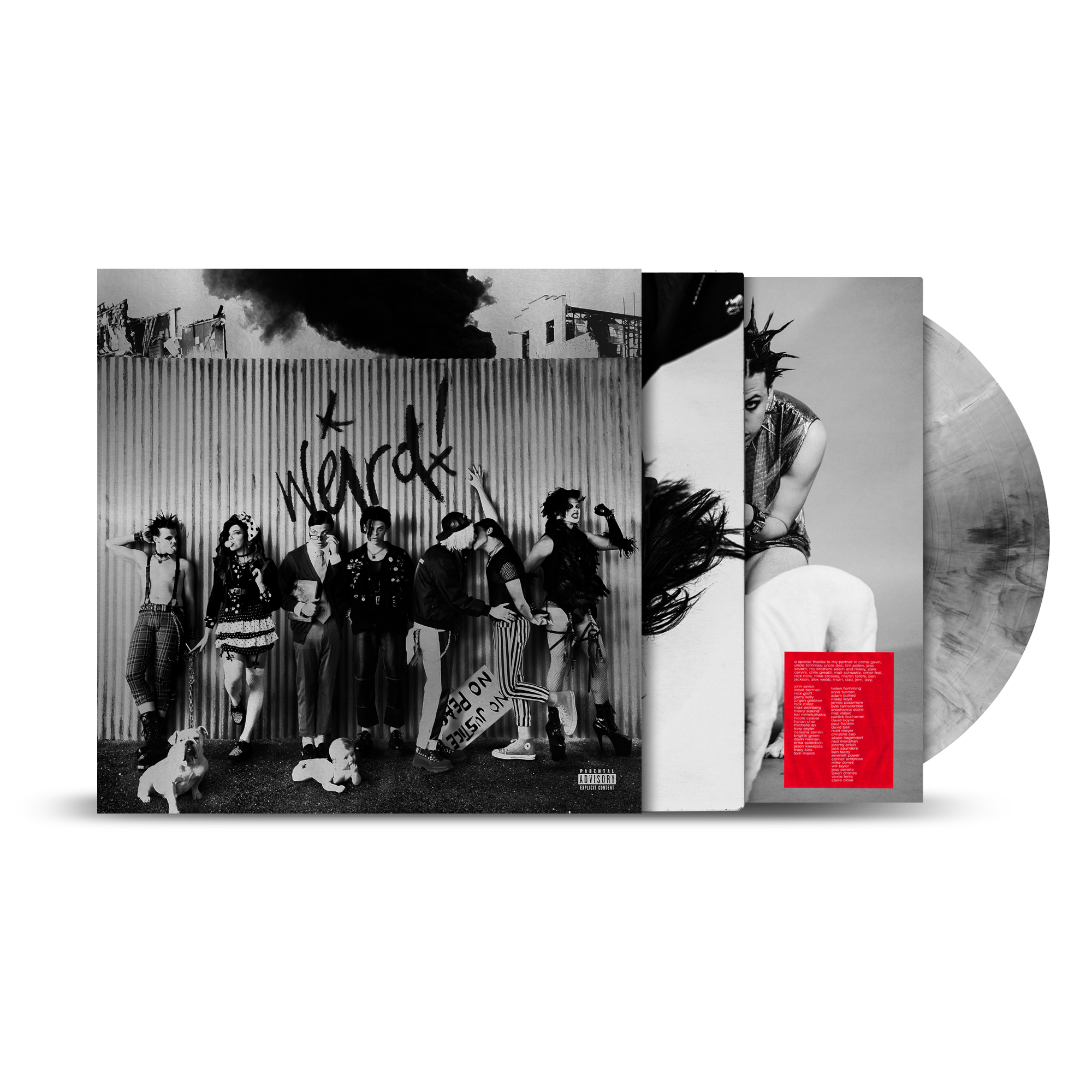 YUNGBLUD - Weird! 5 Year Anniversary Silver Marble Vinyl - Recordstore