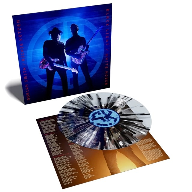 Smith/Kotzen, Adrian Smith, Richie Kotzen - Black Light / White Noise: Limited Clear & Black Splatter Vinyl LP