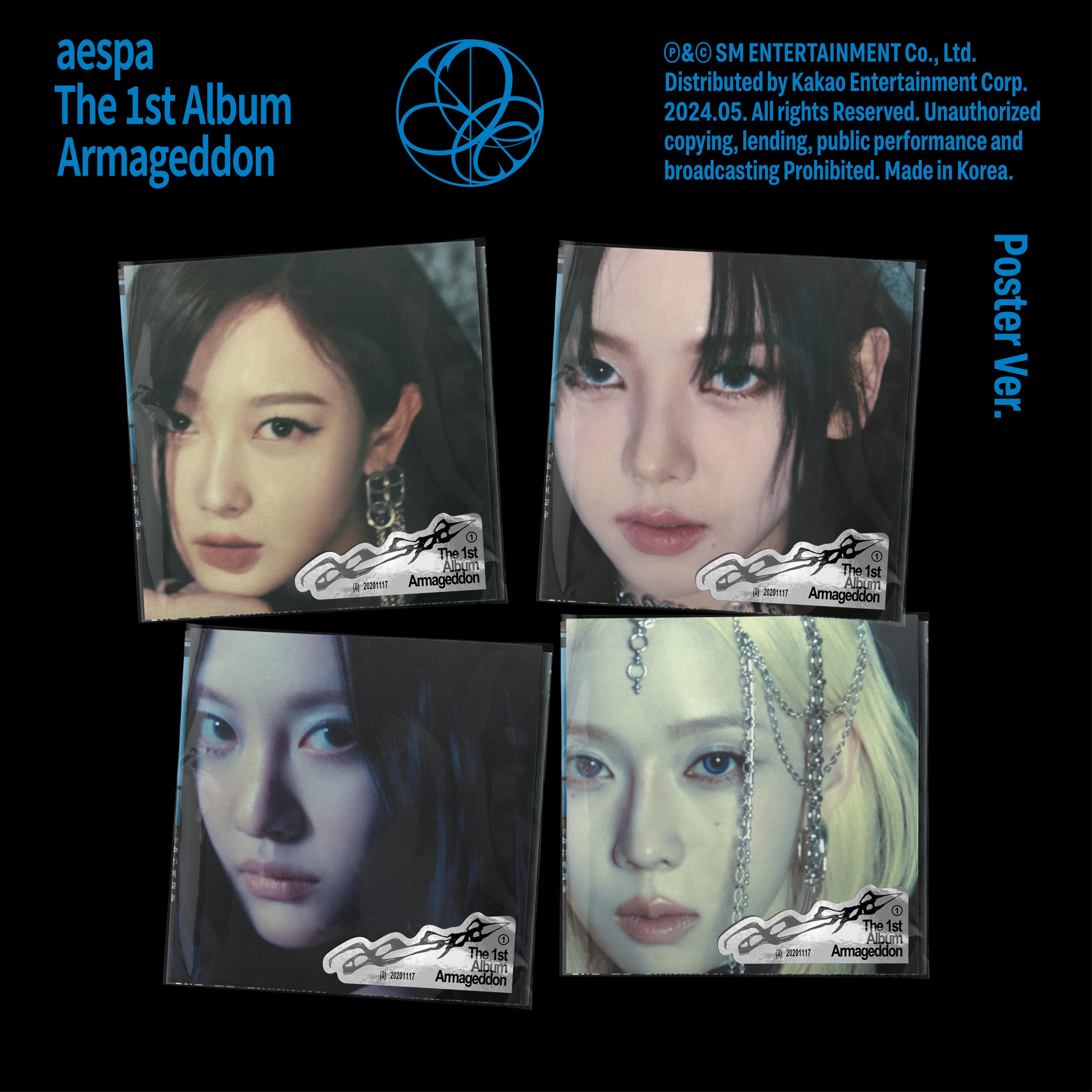 【抜け無し】aespa Armageddon CDP Ver. aespa - Armageddon (Poster Version): CD - Recordstore