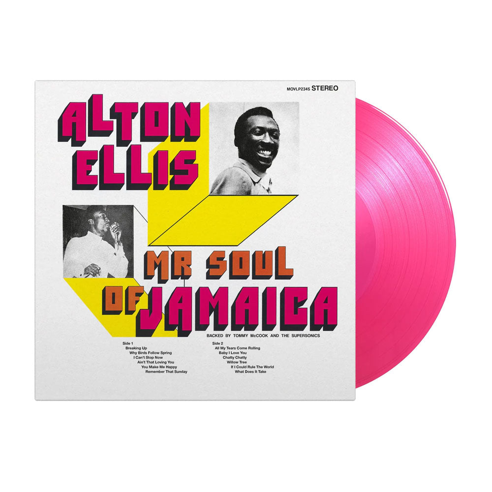 Alton Ellis - Mr Soul Of Jamaica: Limited Magenta Vinyl LP 