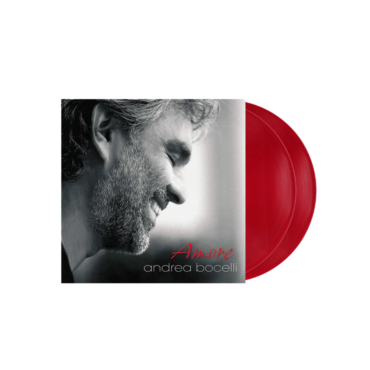 Andrea Bocelli - Amore (Exclusive Transparent Red Vinyl)