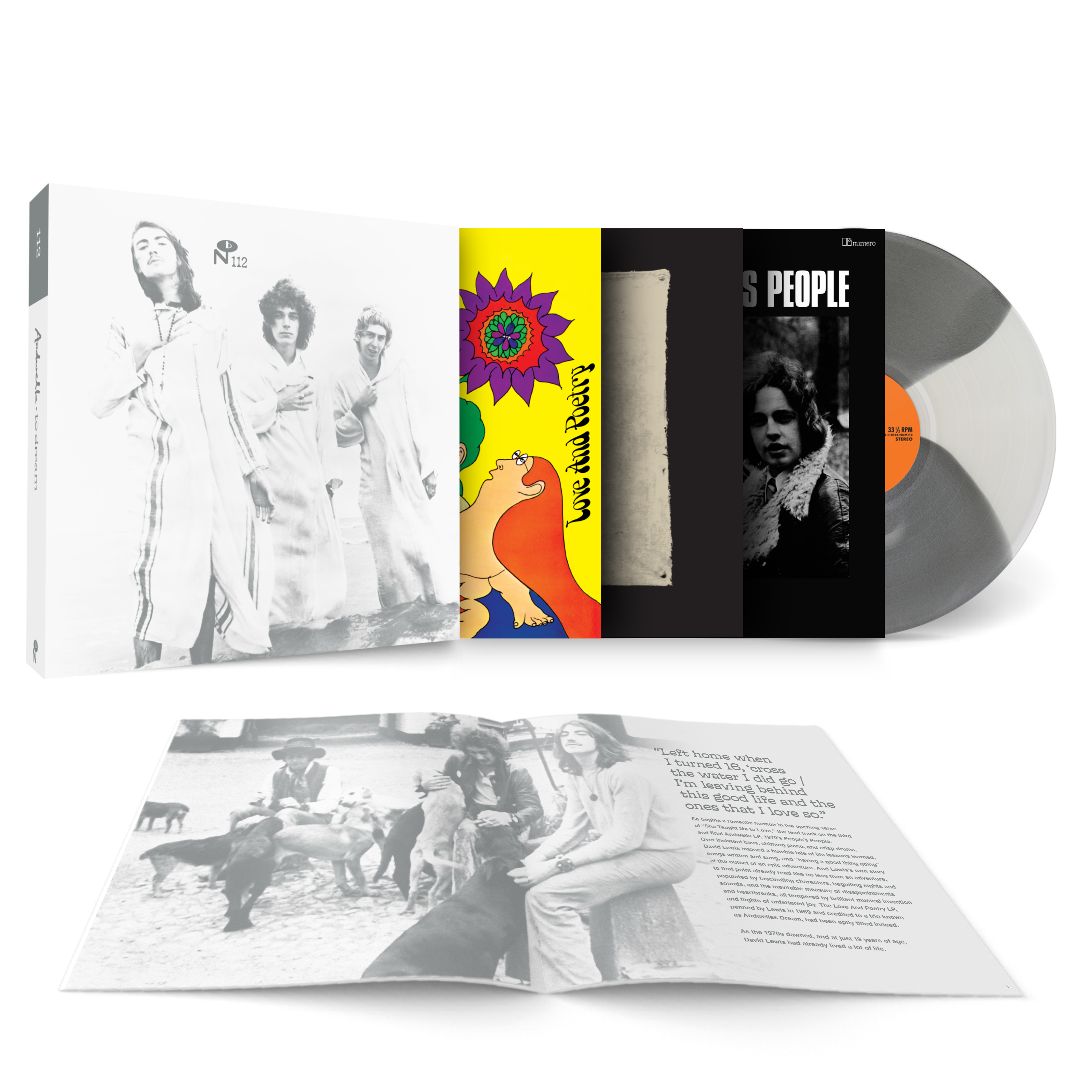 Andwella & Andwellas Dream - To Dream: Limited 'Shades Of Grey' Vinyl 3LP