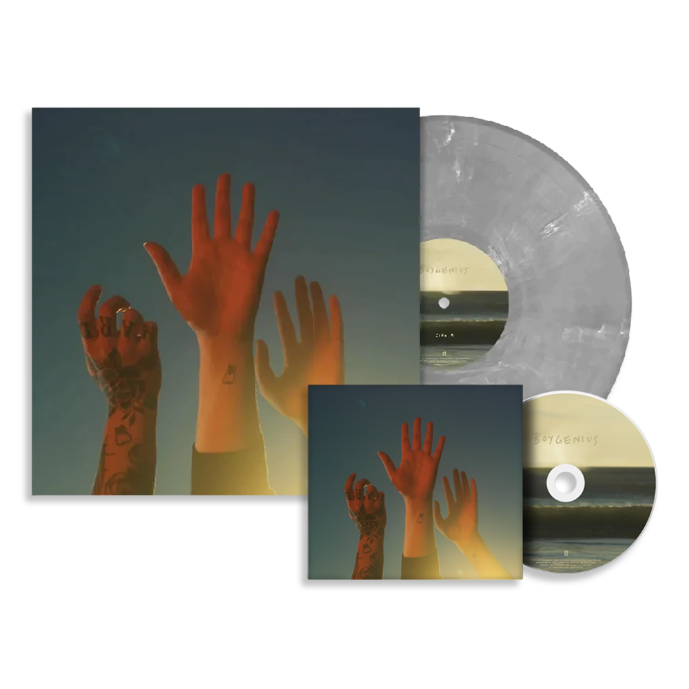 boygenius the record Limited Silver Vinyl LP + CD Recordstore