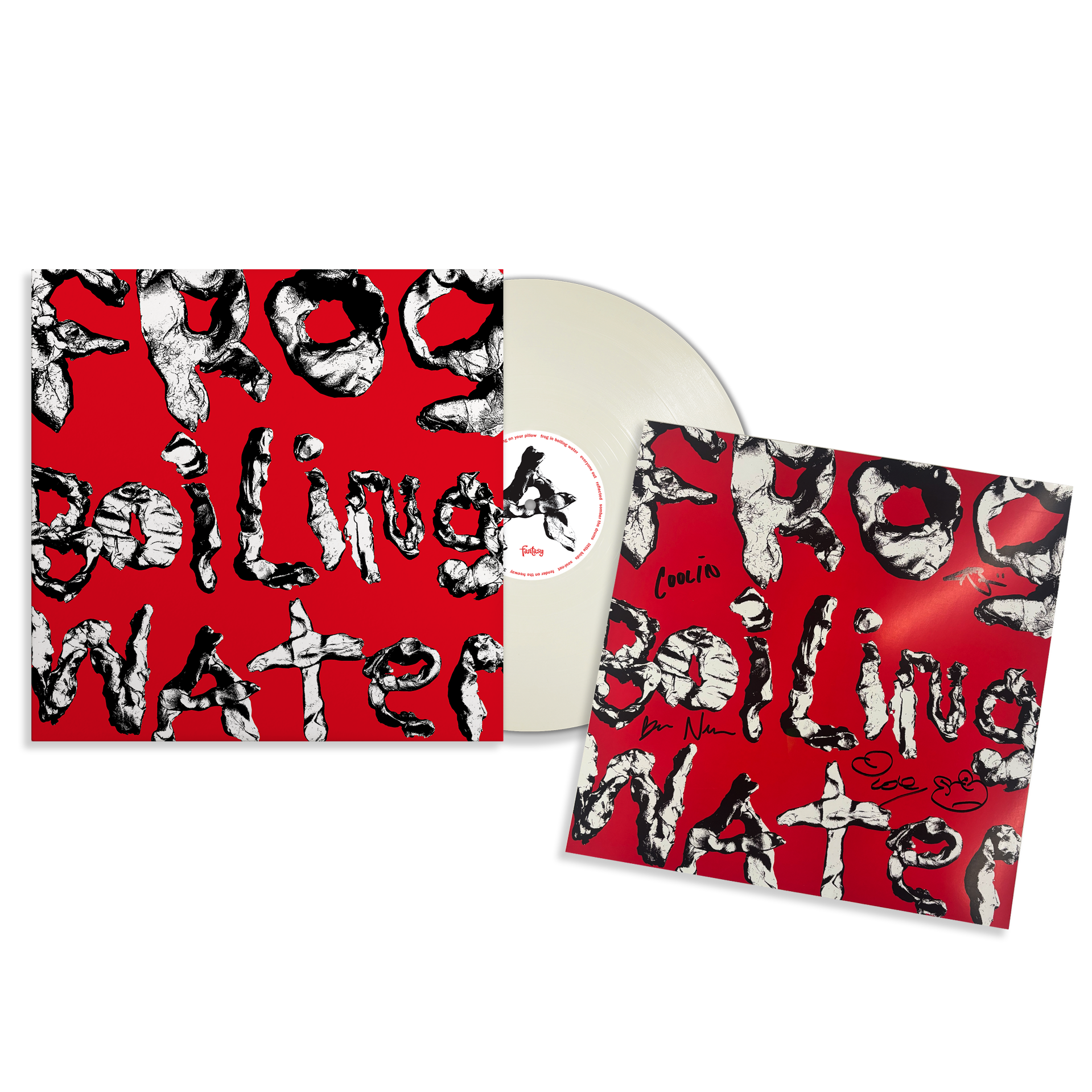 Frog In Boiling Water: Limited Opaque White Vinyl LP + Exclusive Signed Print