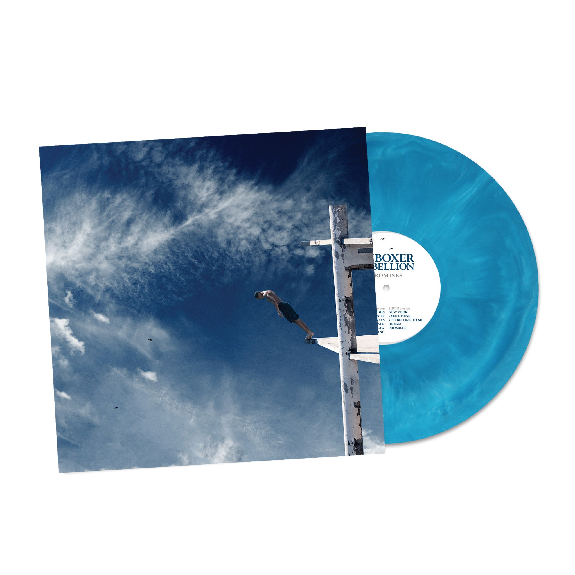 The Boxer Rebellion - Promises: Limited Blue Swirl Vinyl LP