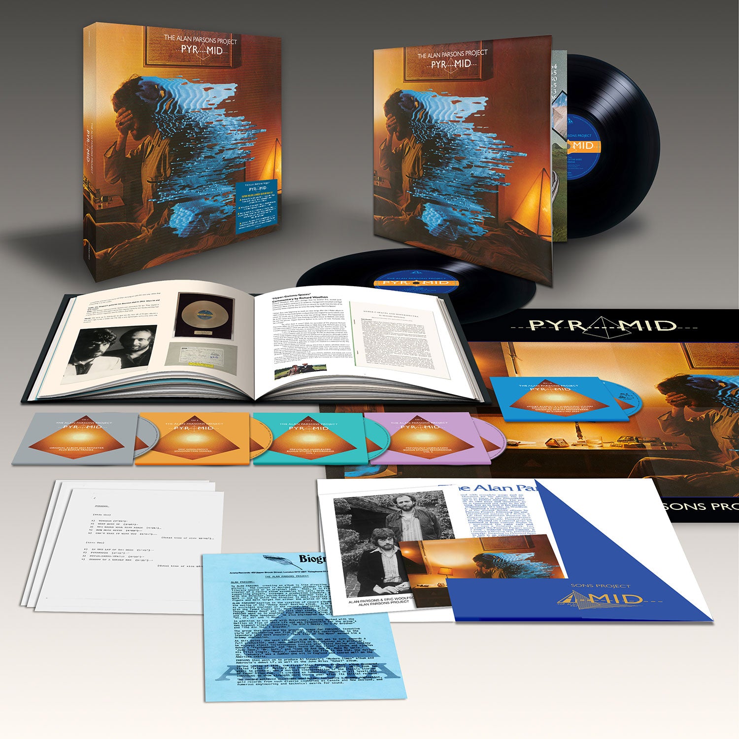 The Alan Parsons Project - Pyramid (Super Deluxe): Limited Vinyl / CD Box Set