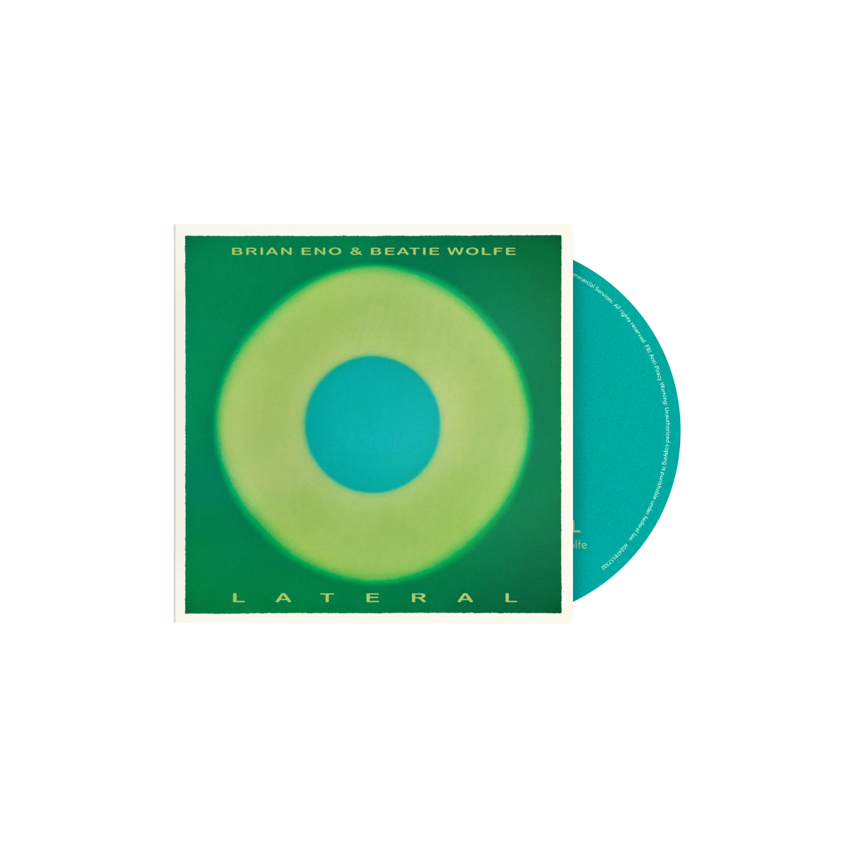 Brian Eno & Beatie Wolfe - Lateral (SoftPak CD)