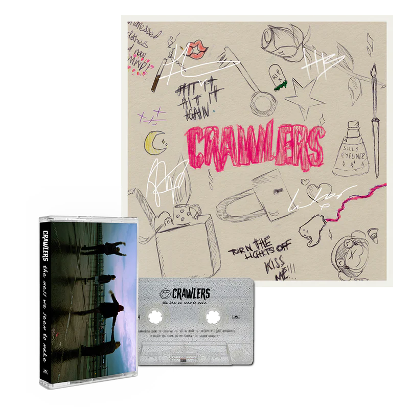 The Mess We Seem To Make: Silver Glitter Cassette + Signed Artcard