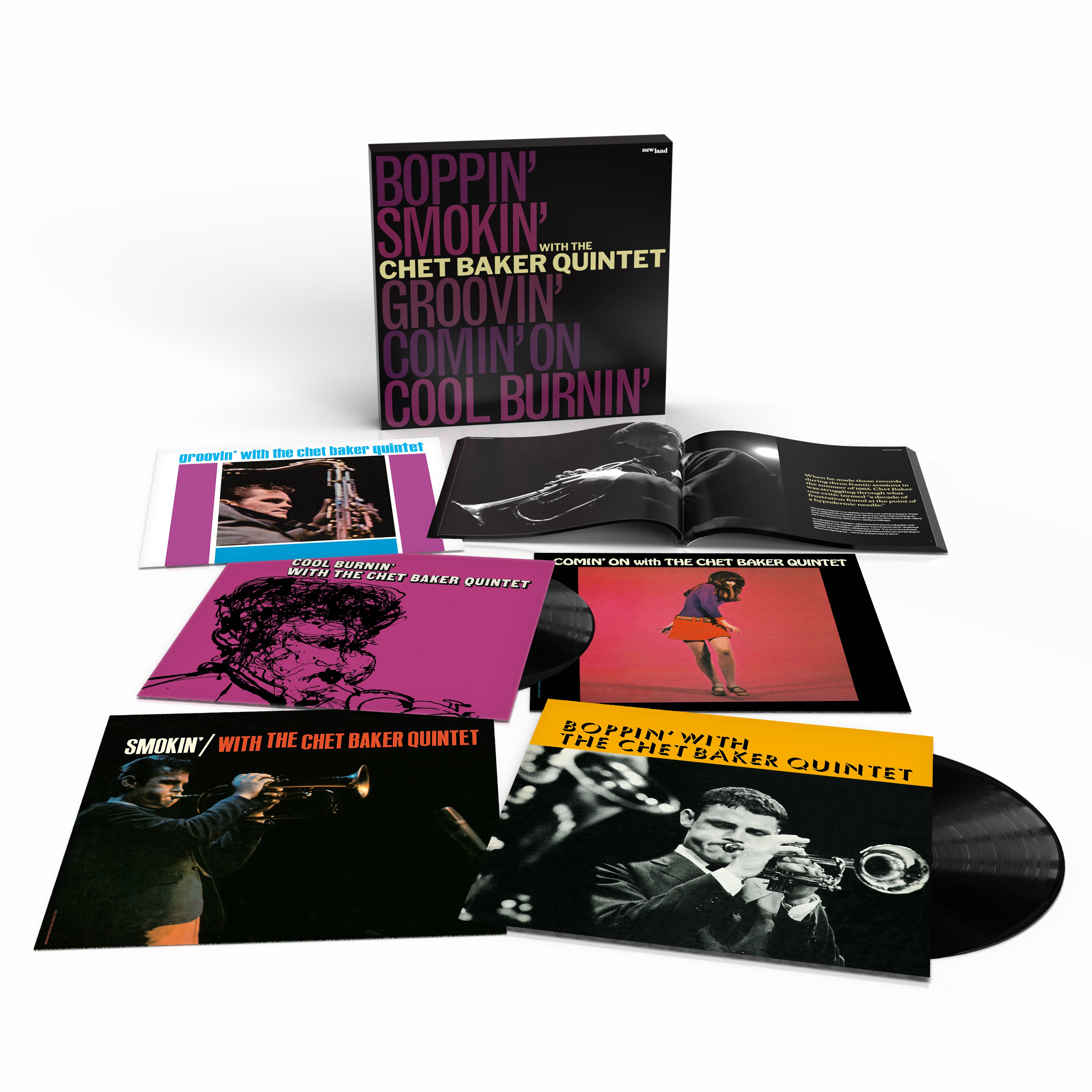 Chet Baker - Five From '65: The Quintet Summer Sessions: Black 5LP Boxset
