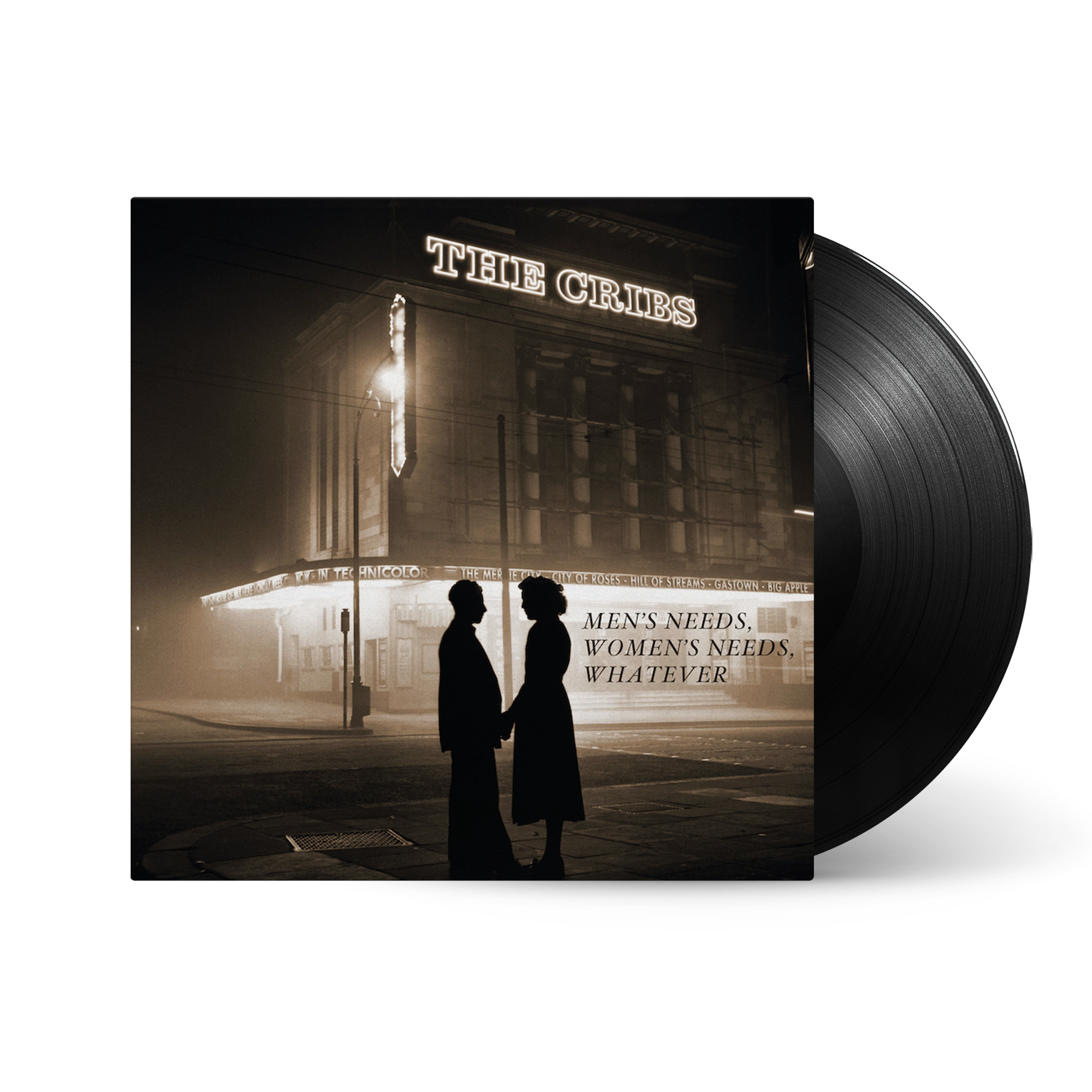 The Cribs - Men's Needs, Women's Needs, Whatever: Black Vinyl LP
