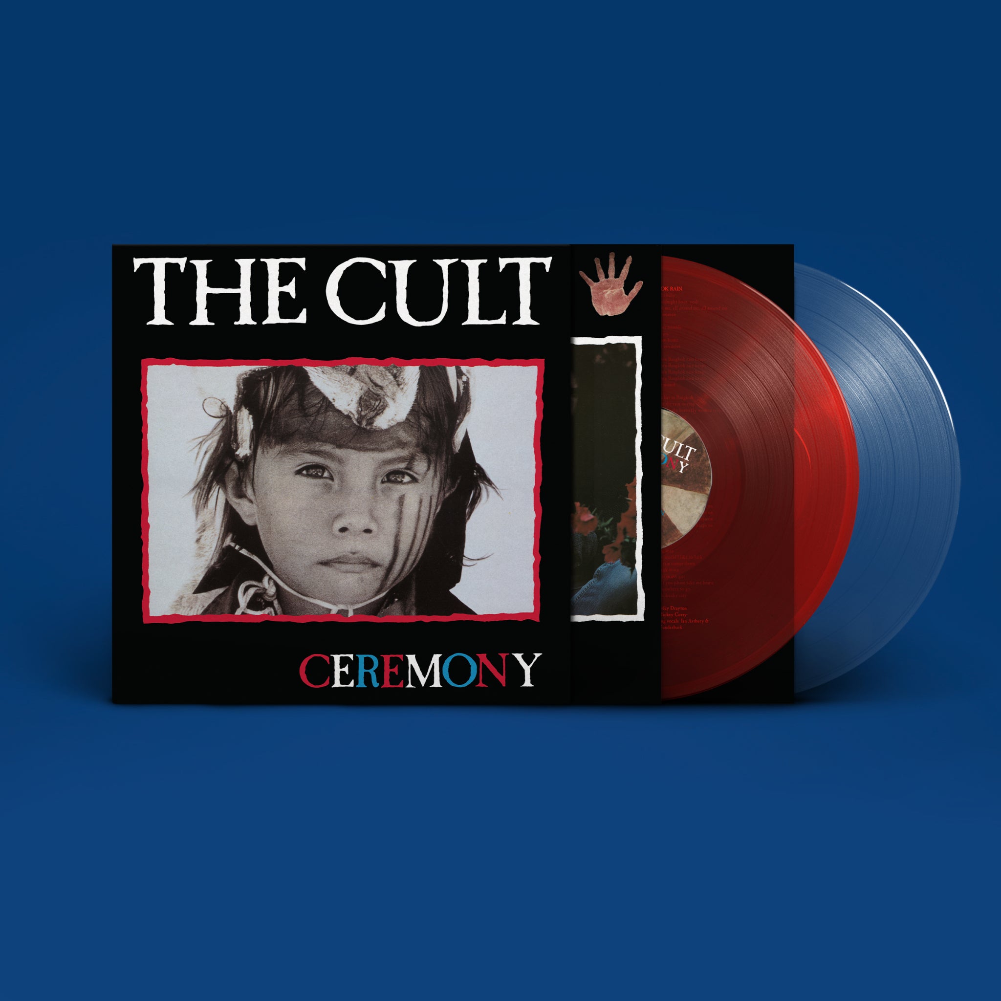 The Cult - Ceremony: Limited Transparent Red + Blue Vinyl 2LP
