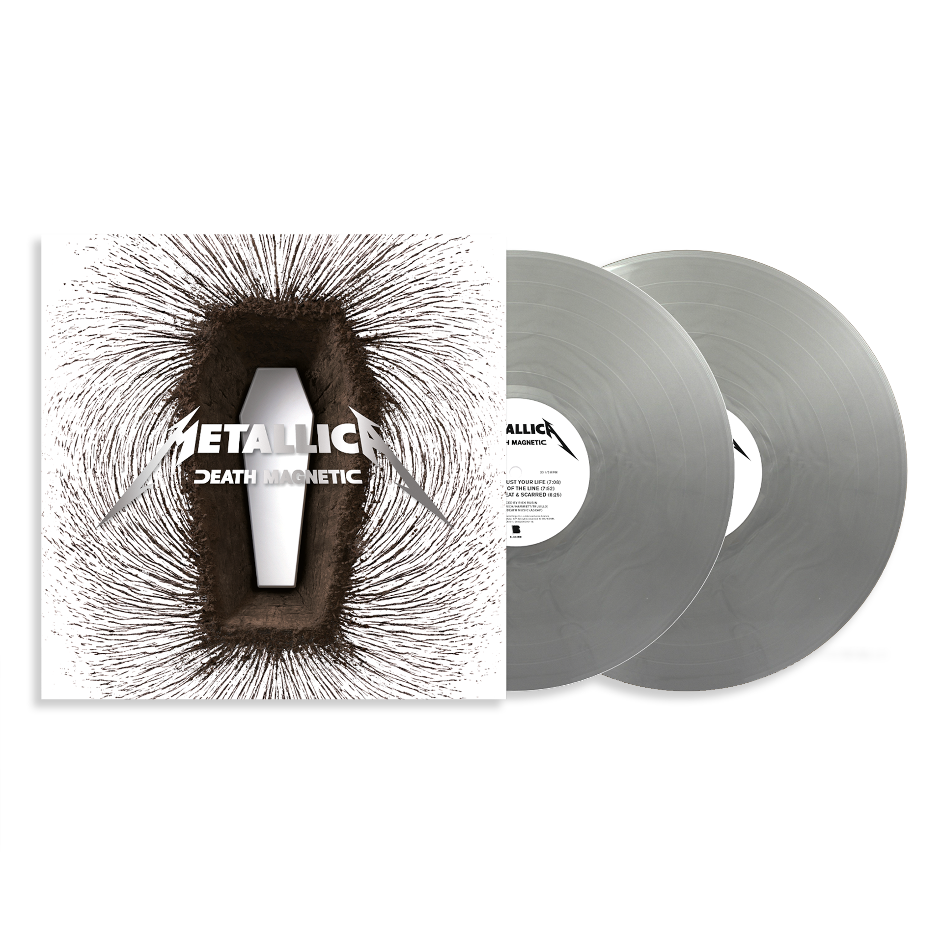 llica「Death Magnetic」[ryuseism] Metallica - Death Magnetic: Limited 'Magnetic Silver' Vinyl 2LP