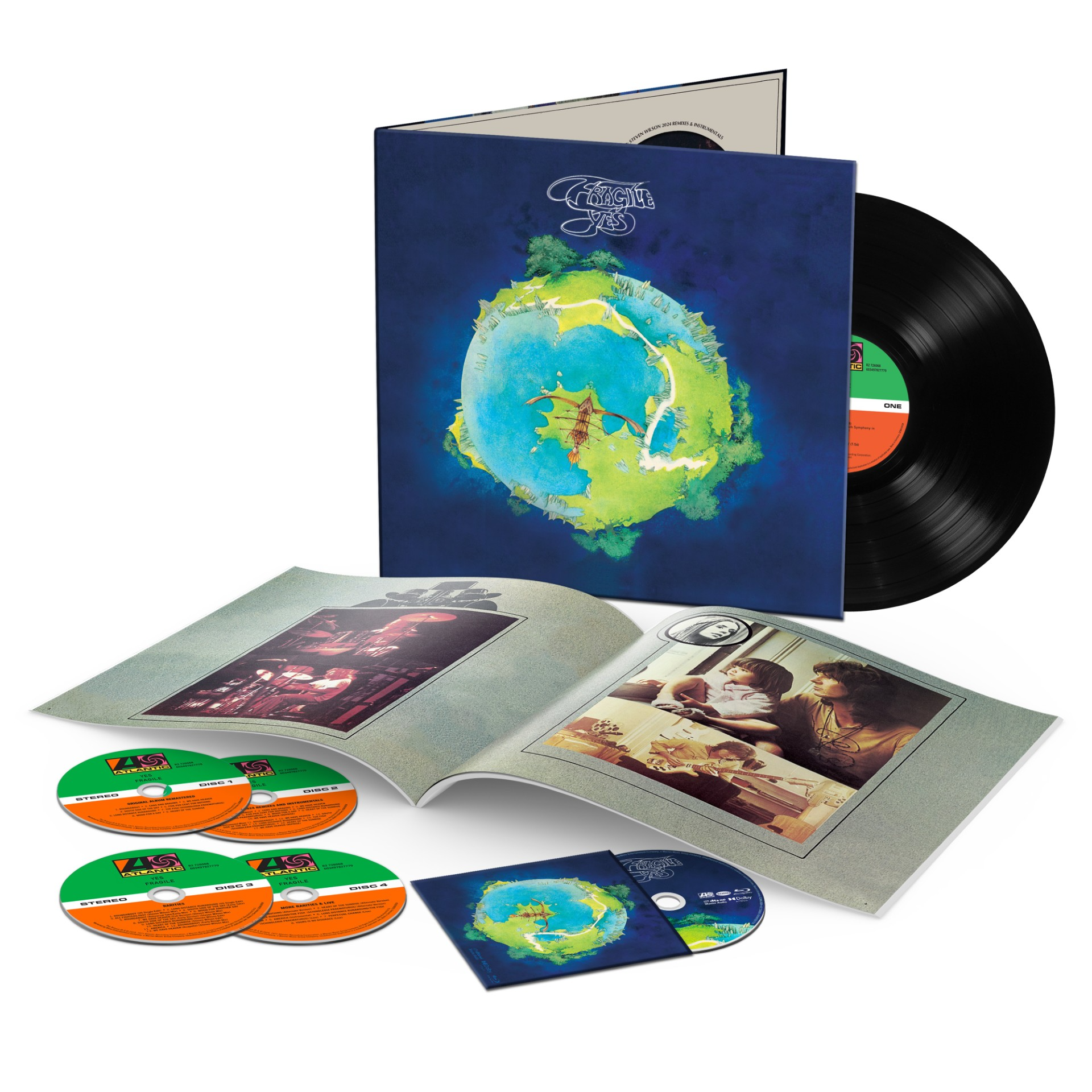 Yes - Fragile (Super Deluxe Edition): Vinyl LP, 4CD + Blu-Ray