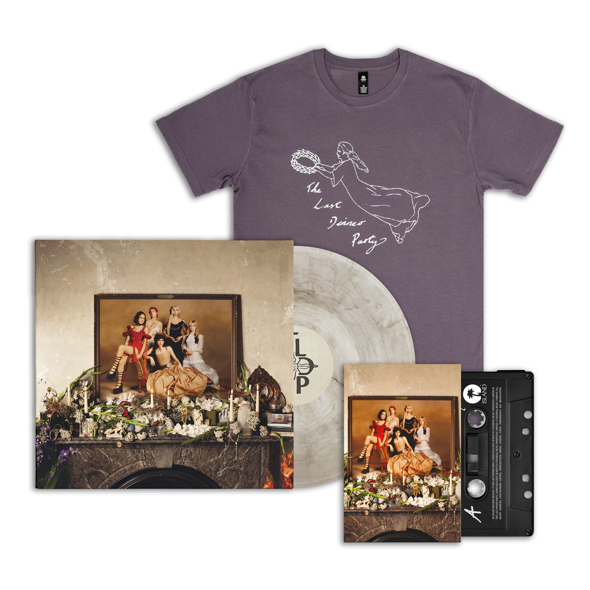 Prelude To Ecstasy: Exclusive Vinyl LP, Cassette + Wreath T-Shirt