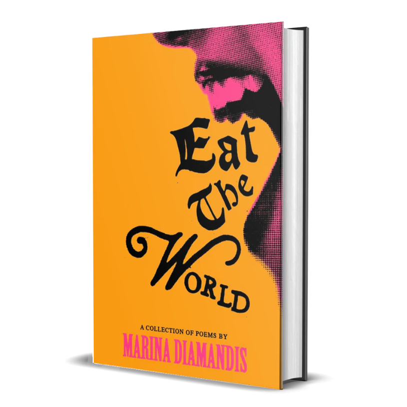 Marina Diamandis Eat The World A Collection of Poems Book + Signed