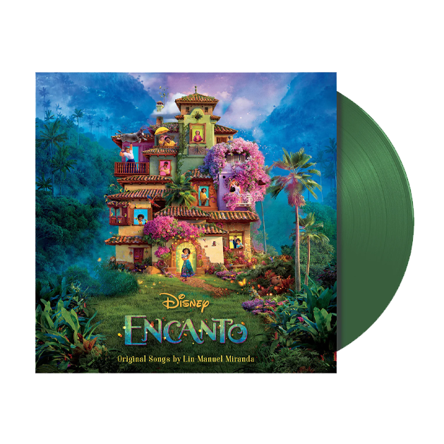 洋楽 Encanto Die-Cut Vinyl Lin-Manuel Miranda & Encanto - Cast - Encanto: Limited Translucent