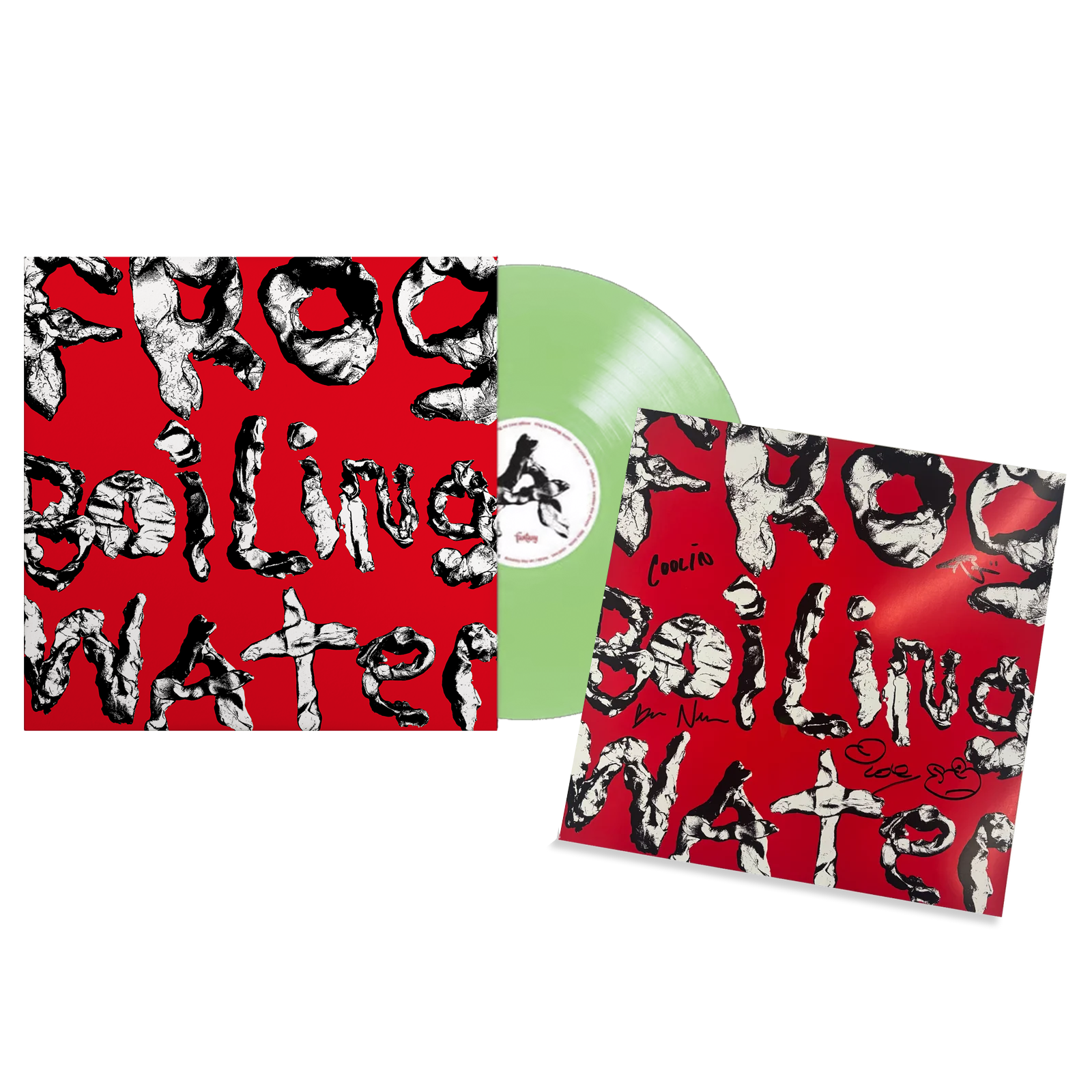 Frog In Boiling Water: Limited 'Spring Green Vinyl LP + Exclusive Signed Print