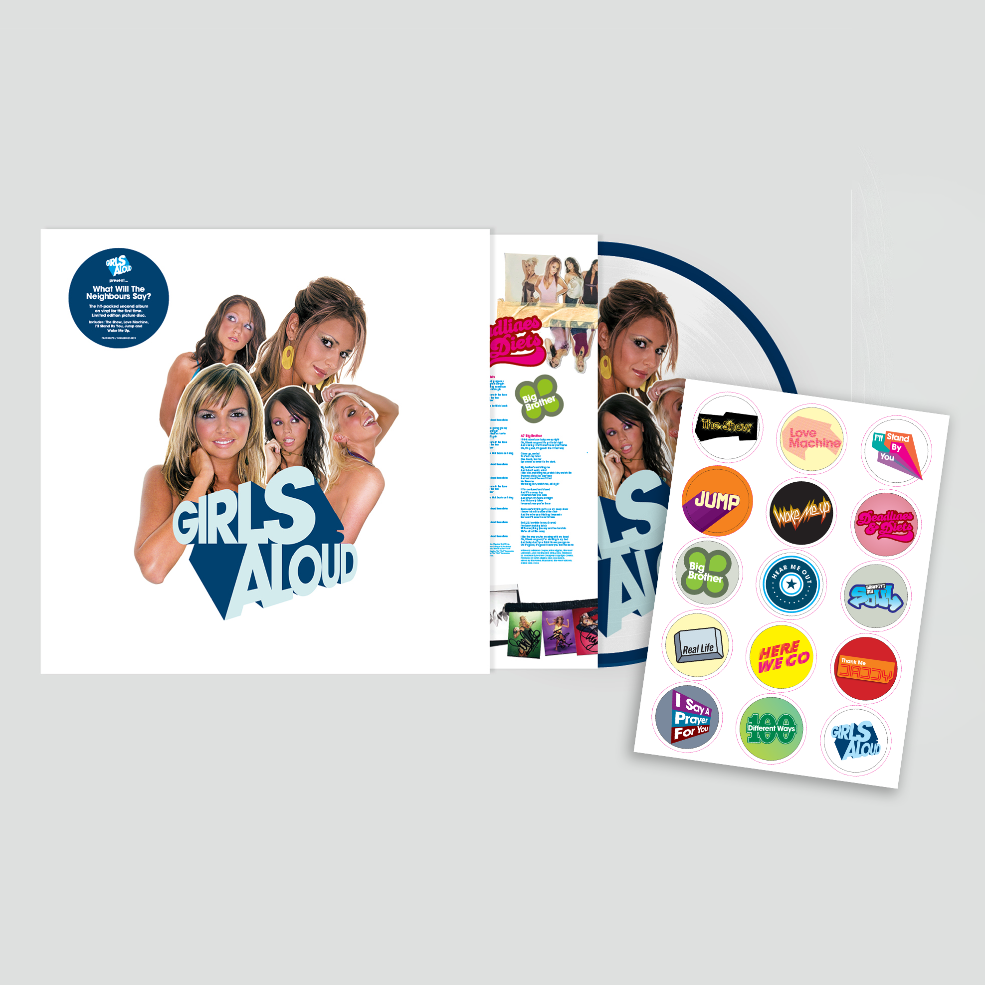 What Will The Neighbours Say (Deluxe Edition): Limited Picture Disc Vinyl LP + A4 Sticker Sheet