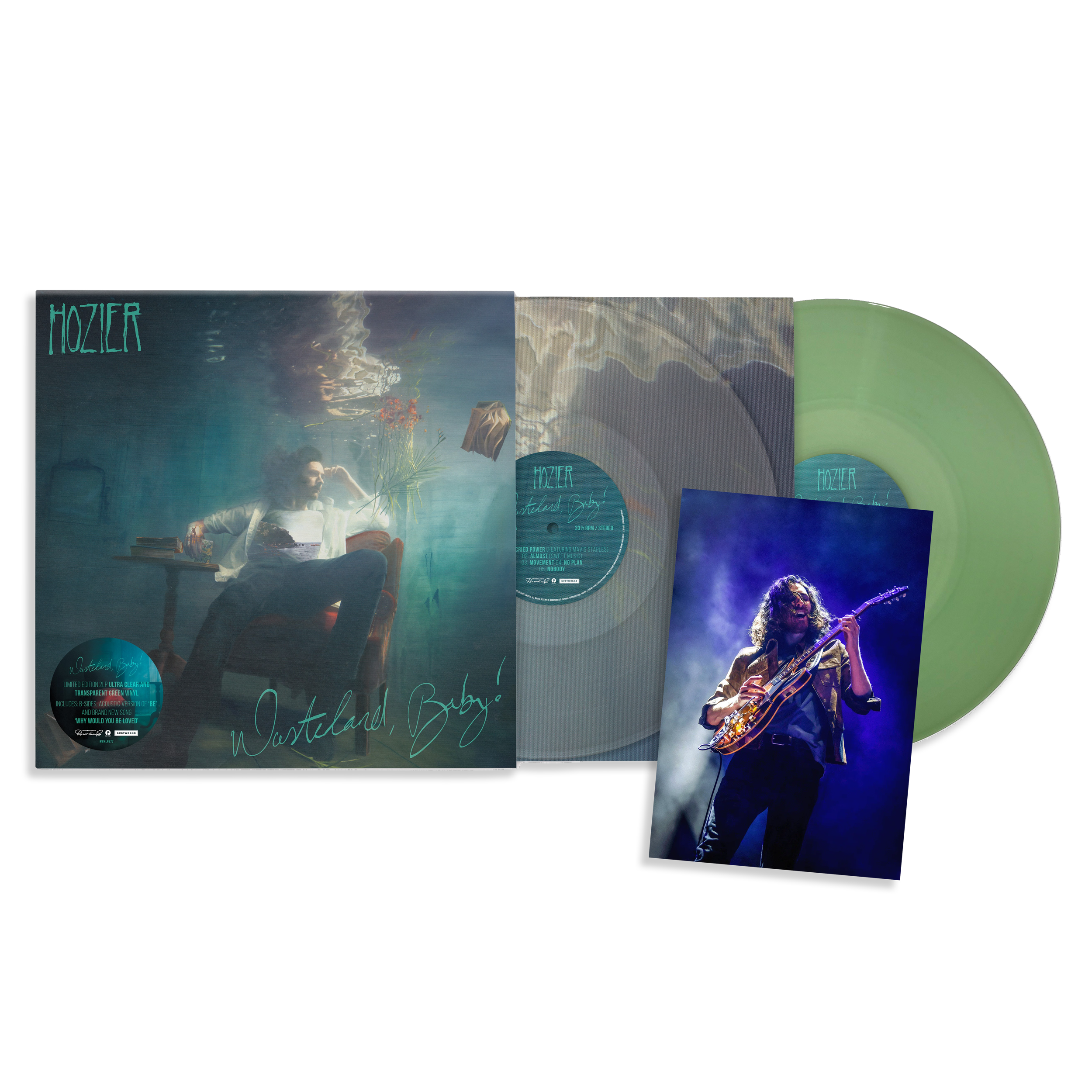 Wasteland, Baby! Limited Ultra Clear & Transparent Green Vinyl 2LP + Exclusive Print