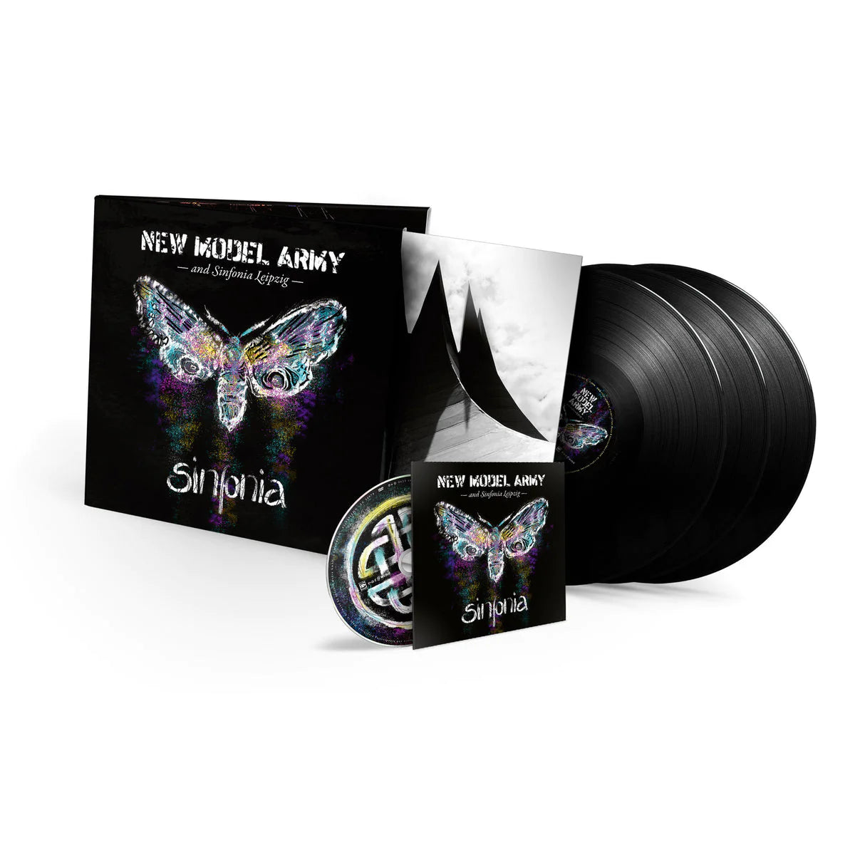 New Model Army - Sinfonia: Limited Vinyl 3LP+DVD