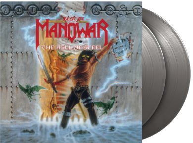 Manowar - Hell Of Steel (Best Of): Silver 2LP Vinyl
