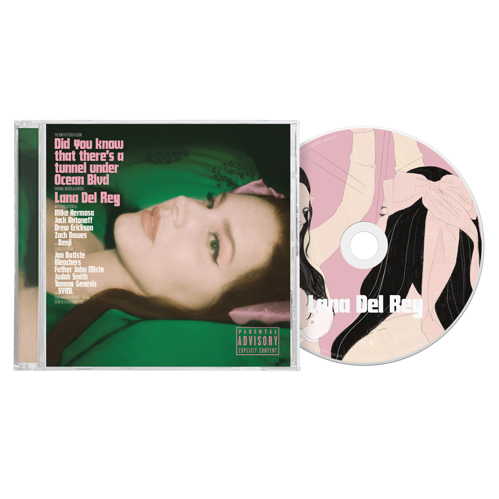 Lana Del Rey - Did you know that there's a tunnel under Ocean Blvd: ALT Cover CD #2