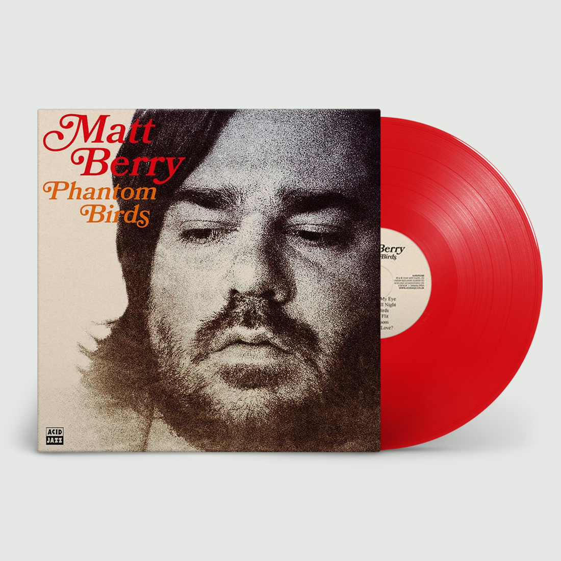 Matt Berry - Phantom Birds: Limited Red Vinyl LP